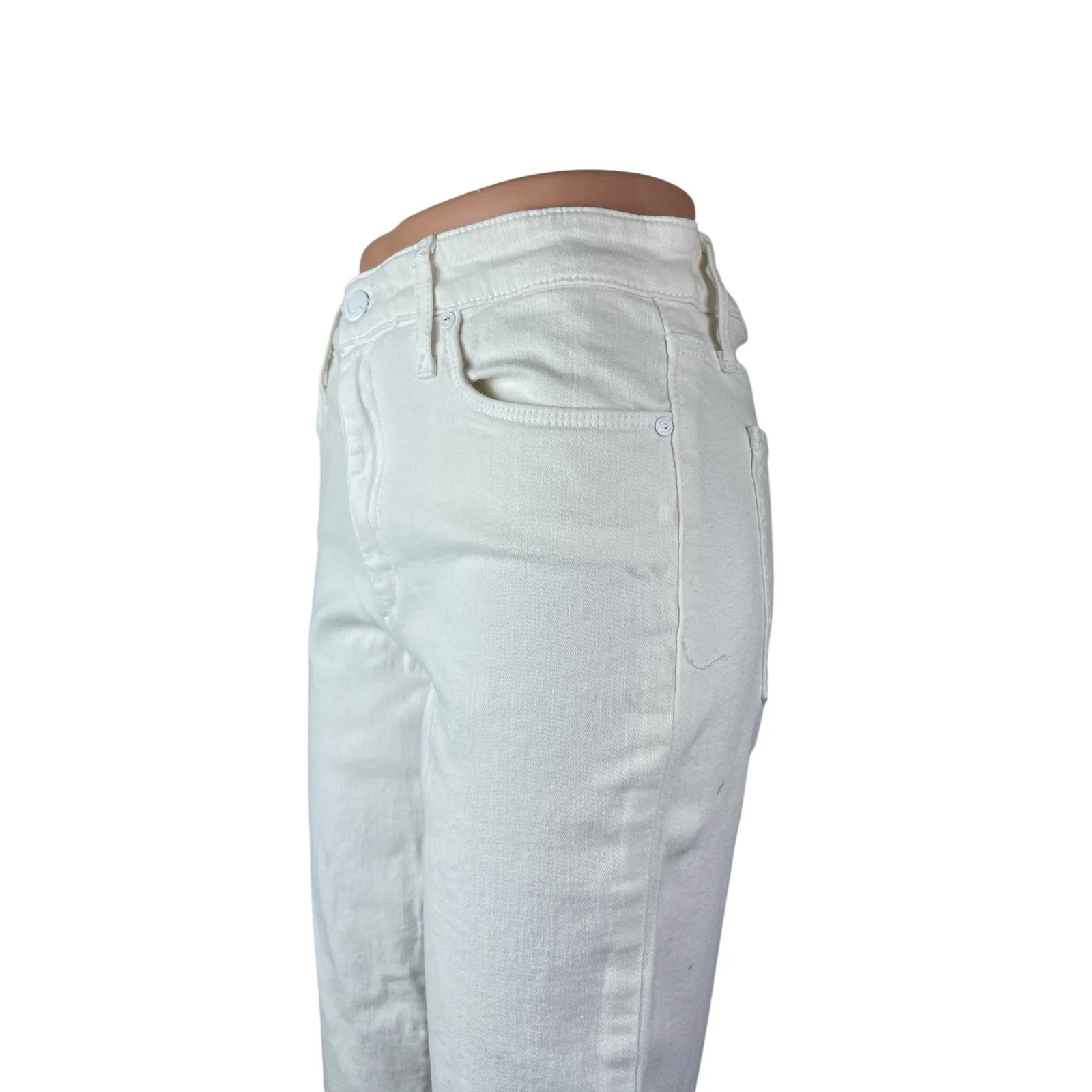Joe's Women's White High Rise Ankle Classic Skinny Jeggings Denim Jeans Pants 28 - Image 2