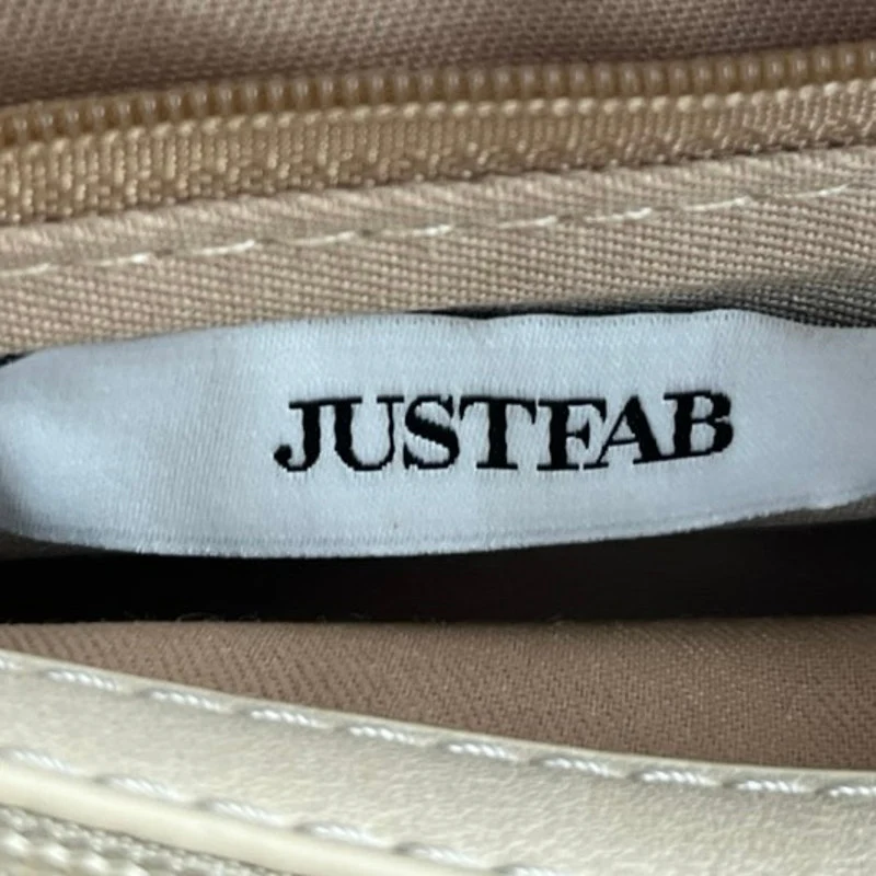 Justfab Women's Multicolor Rainbow Striped Raffia Crossbody Shoulder Handbag OS - Image 6