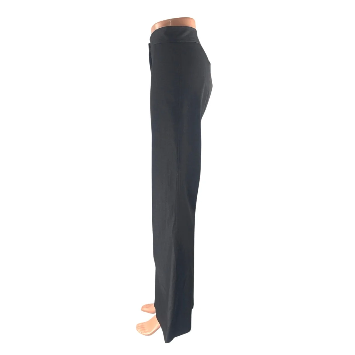 Karen Kane Women's Black High Rise Wide Leg Baggy Career Trousers Pants Size 8 - Image 2