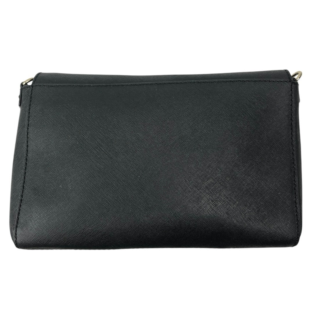 Kate Spade Charlotte Street Alek Black Leather Chain Strap Crossbody Purse Bag - Image 3