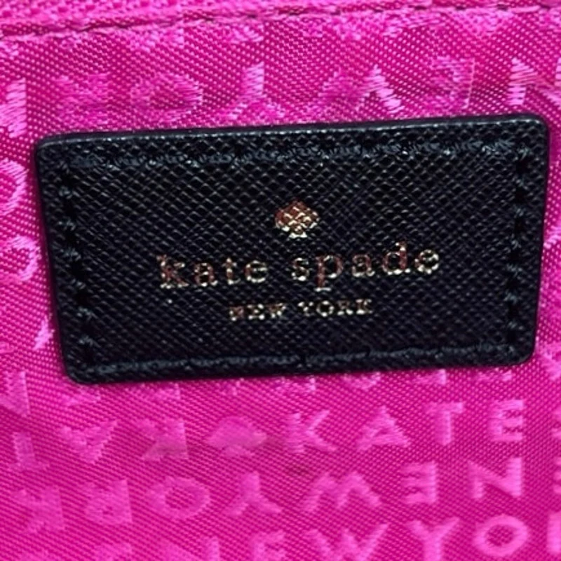 Kate Spade Charlotte Street Alek Black Leather Chain Strap Crossbody Purse Bag - Image 7