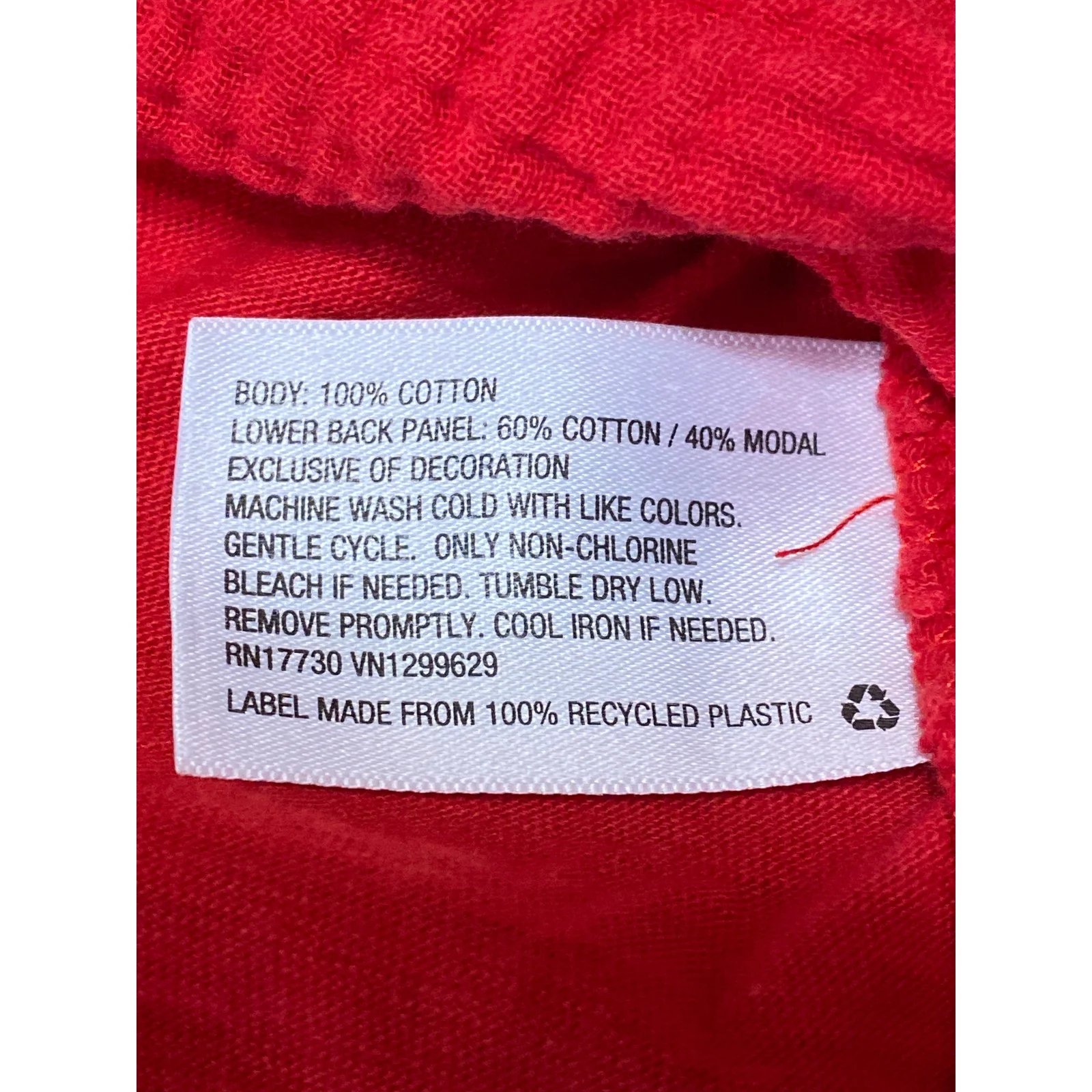 Knox Rose Women's Red Sleeveless Floral Cotton Gauze Crop Blouse Tank Top Sz XXL - Image 6