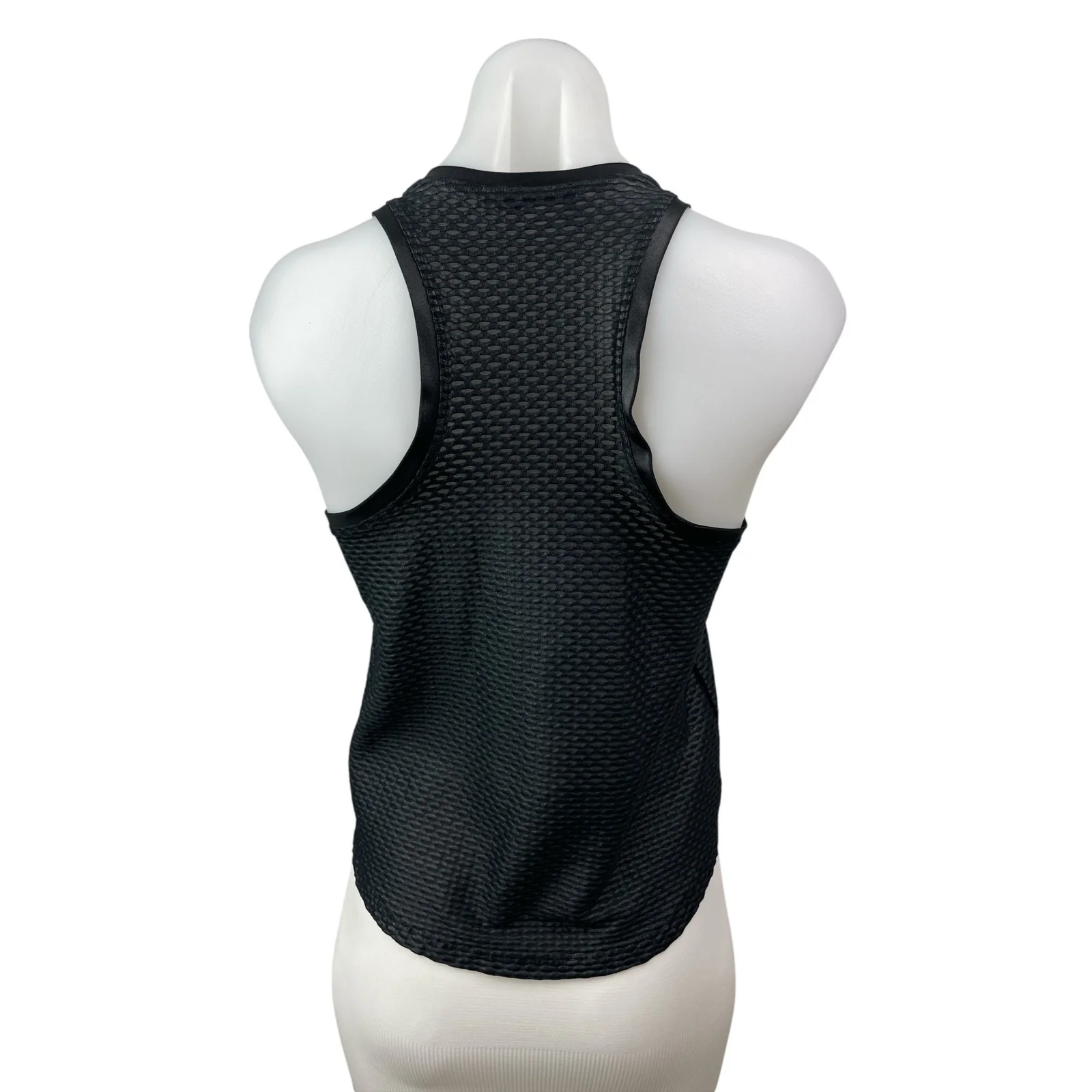 Koral Aerate Netz Black Geometric Yoga Athletic Activewear Muscle Tank Top Sz XS - Image 4