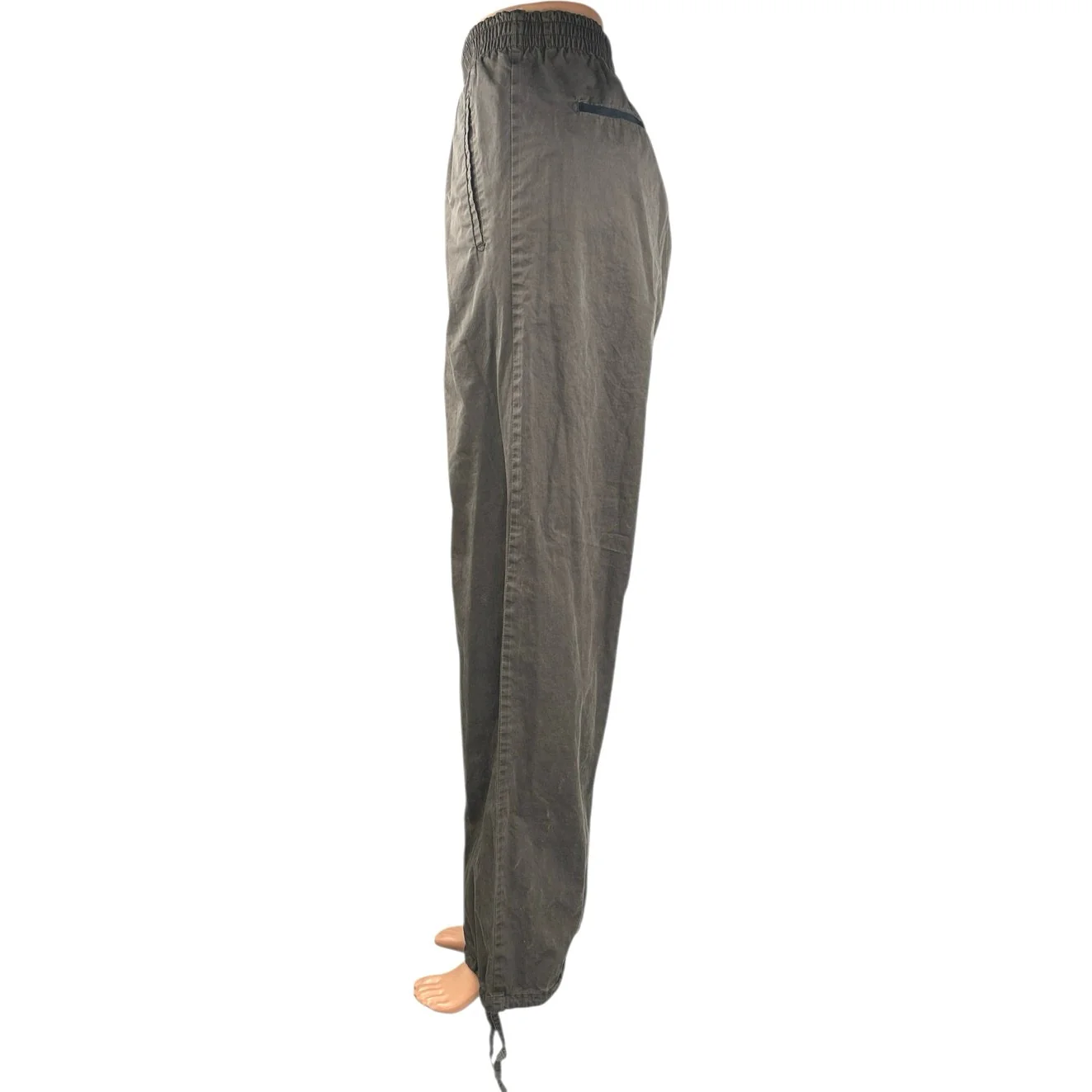 Lanvin Men's Brown High Waist Straight Wide Leg Baggy Trousers Pants Sz 54/US 44 - Image 2