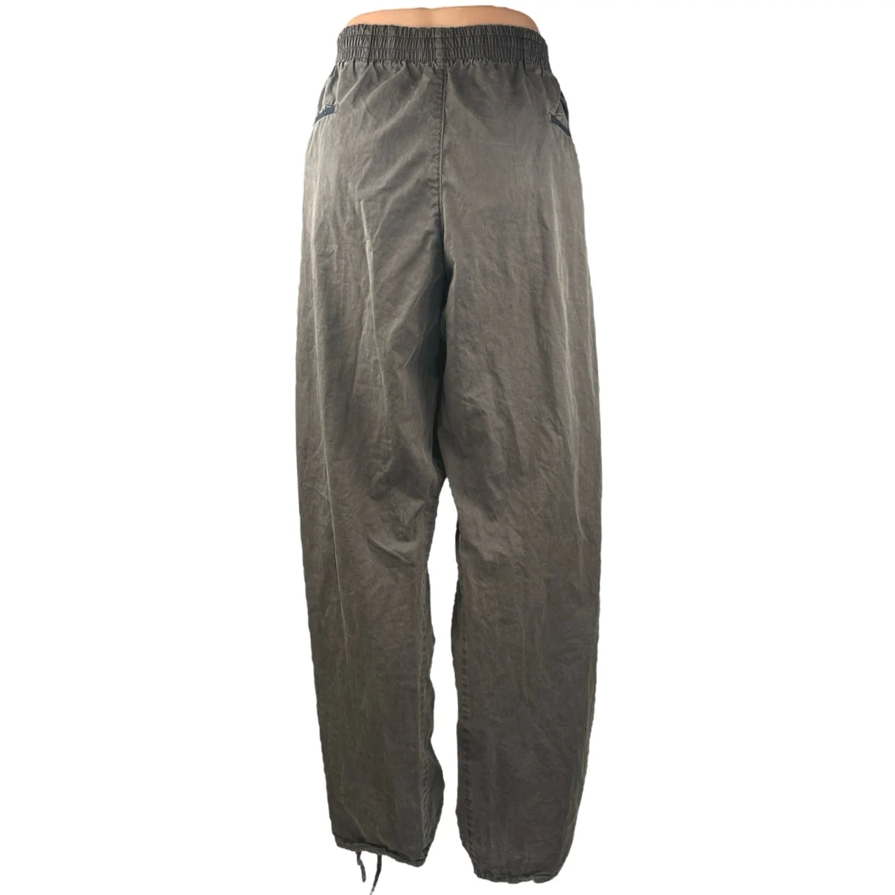 Lanvin Men's Brown High Waist Straight Wide Leg Baggy Trousers Pants Sz 54/US 44 - Image 3