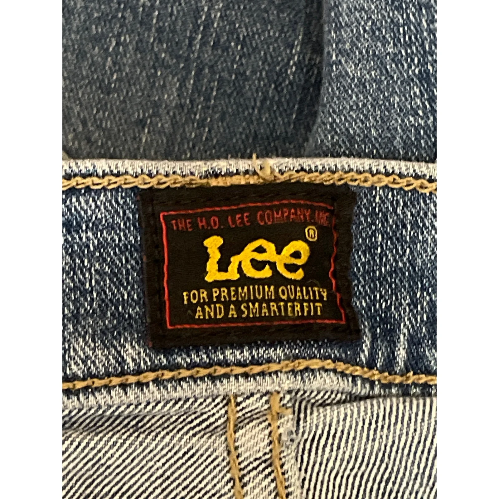 Lee Women's Blue High Waisted Button Fly Flared Bootcut Leg Denim Jeans Pants 10 - Image 4
