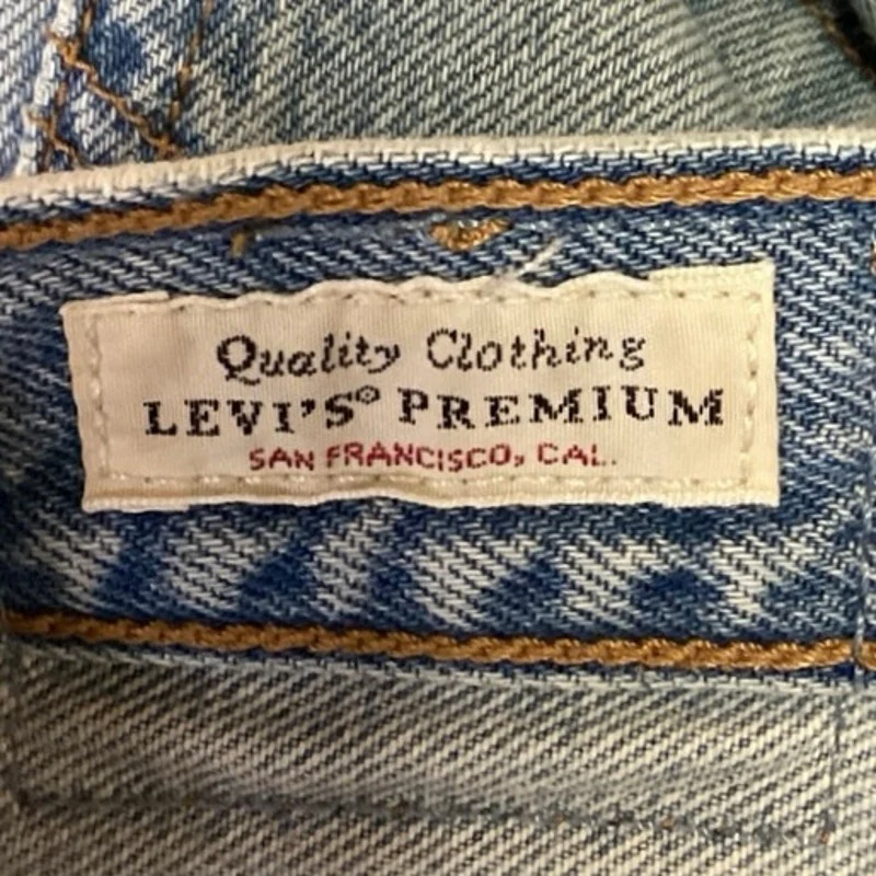 Levi Strauss & Co. Women's Blue Denim High Rise Distressed Ankle Jeans Size 25 - Image 6