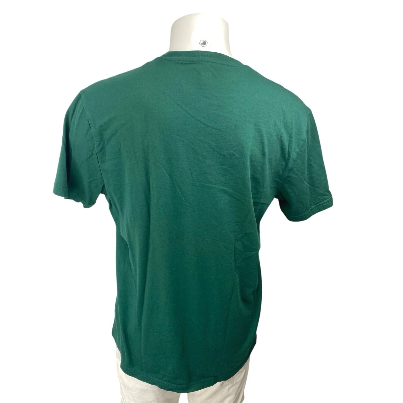 Levi's Men's Green Cotton Logo Short Sleeve Crew Neck Tee T-Shirt Top Size XL - Image 2