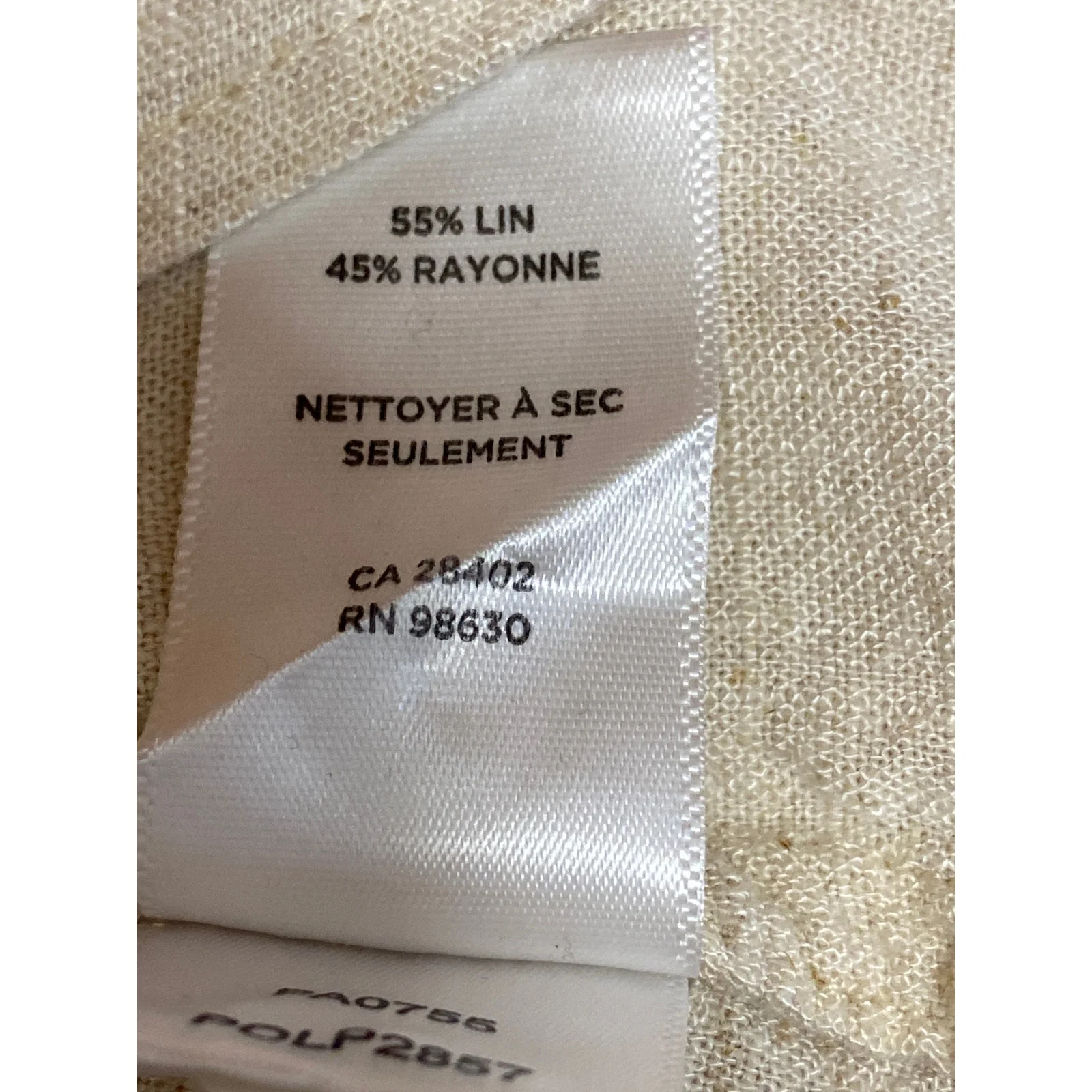Lilla P Women Yellow Linen Short Sleeve V Neck Button Up Tie Hem Blouse Top Sz S - Image 4