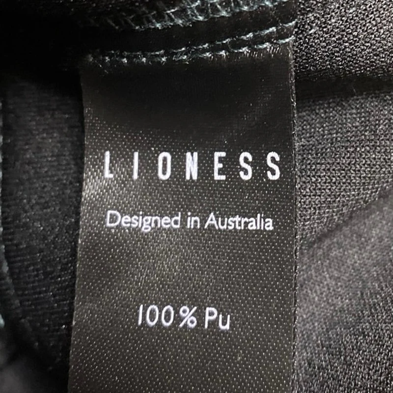 Lioness Green Faux Leather High Waist Wide Baggy Carrot Barrel Cargo Pants XXS - Image 5