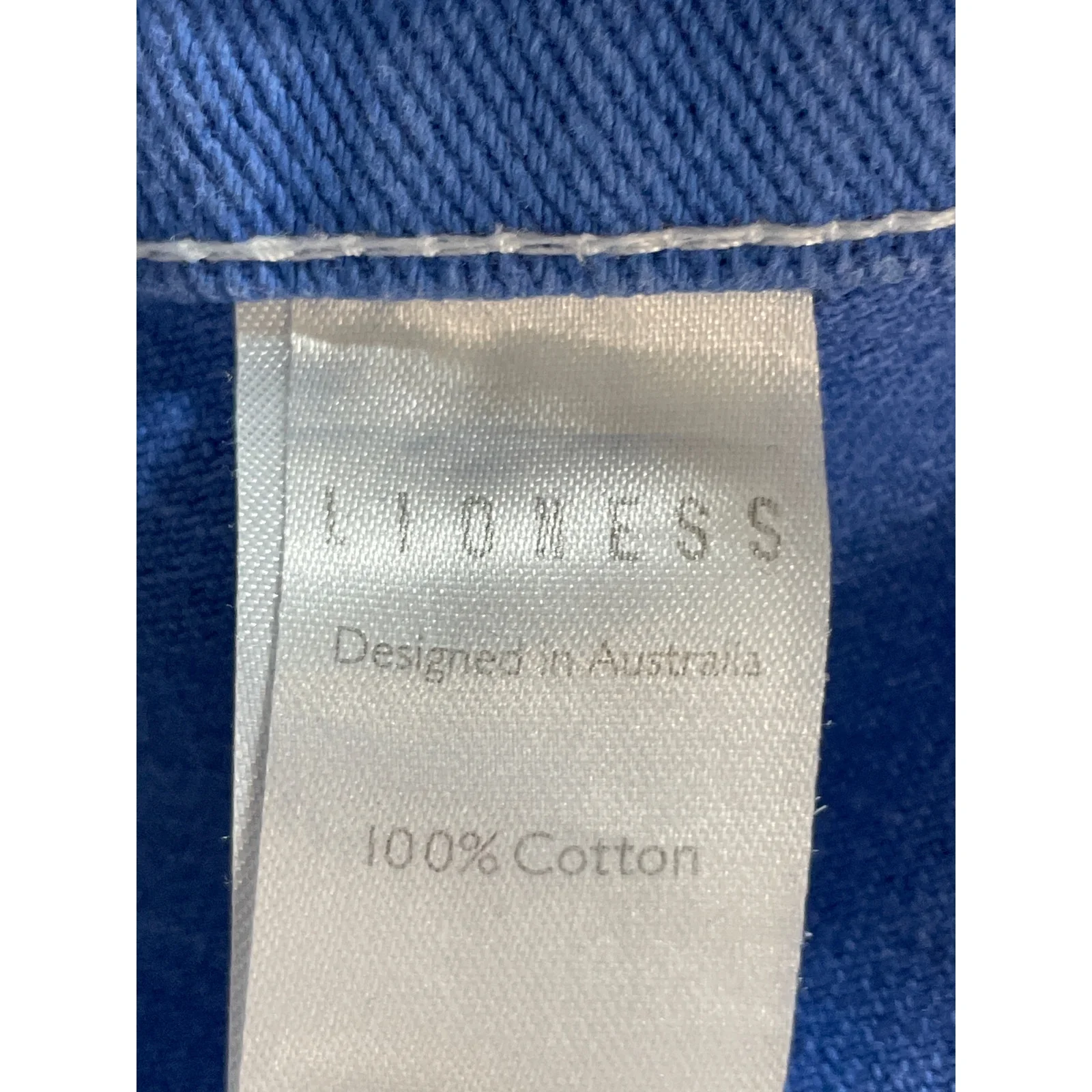 Lioness Miami Vice Women's High Rise Baggy Wide Leg Cargo Denim Jeans Pants Sz M - Image 6