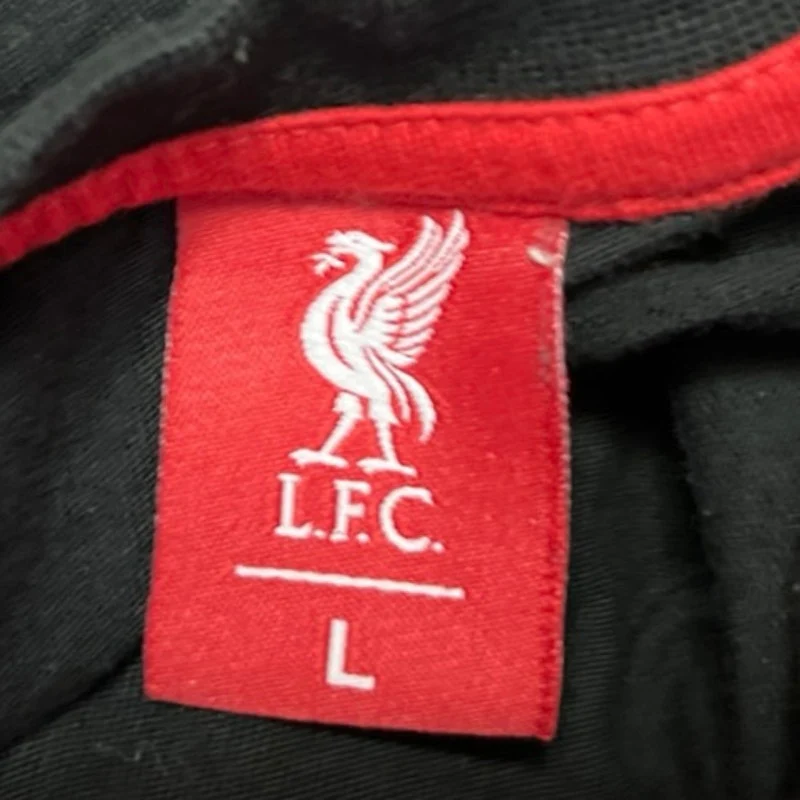 Liverpool FC Men's Black This Is Anfield Print Short Sleeve T-Shirt Tee Top Sz L - Image 4