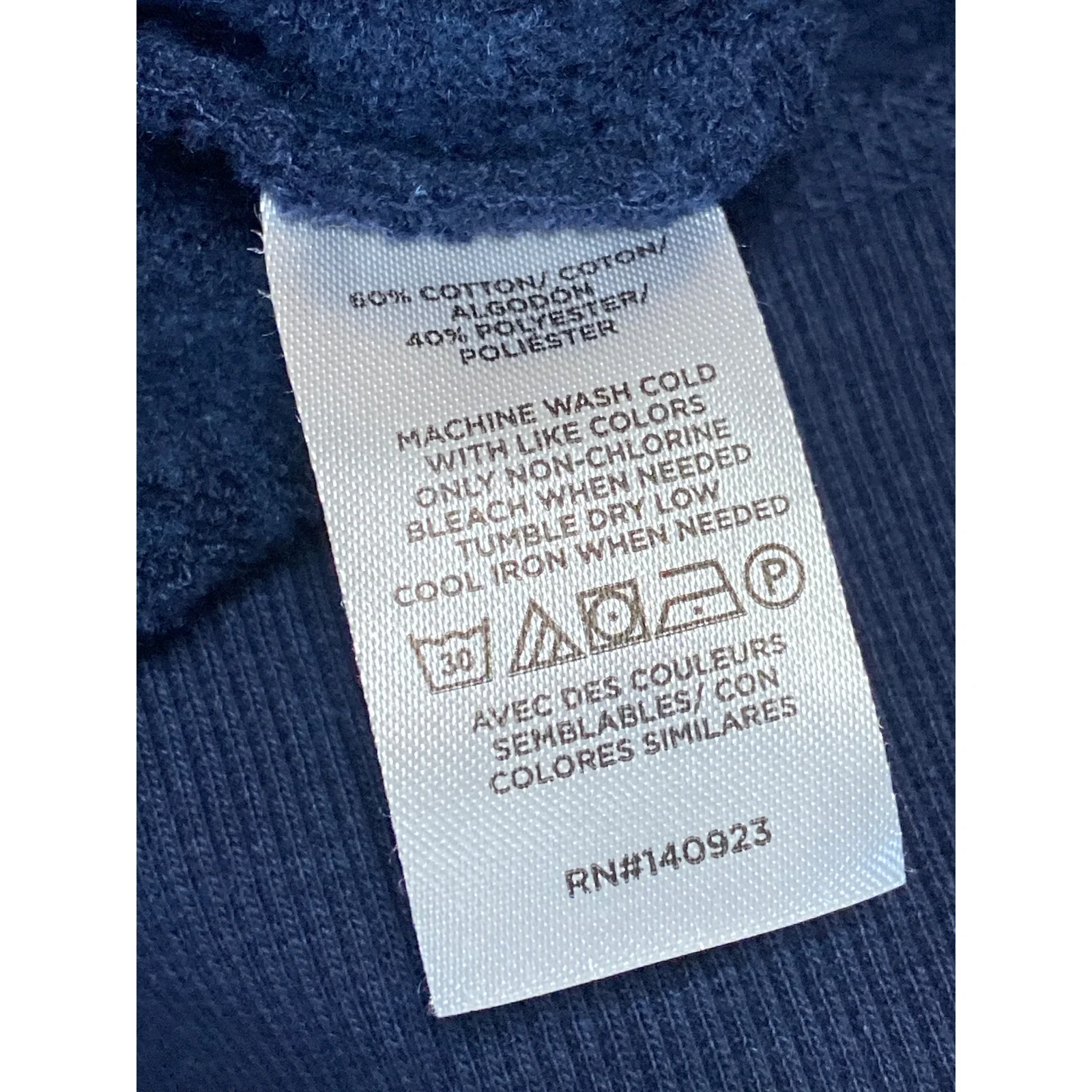 LOFT Women's Blue Crewneck Short Puff Sleeve Knit Sweater Blouse Top Size M - Image 4
