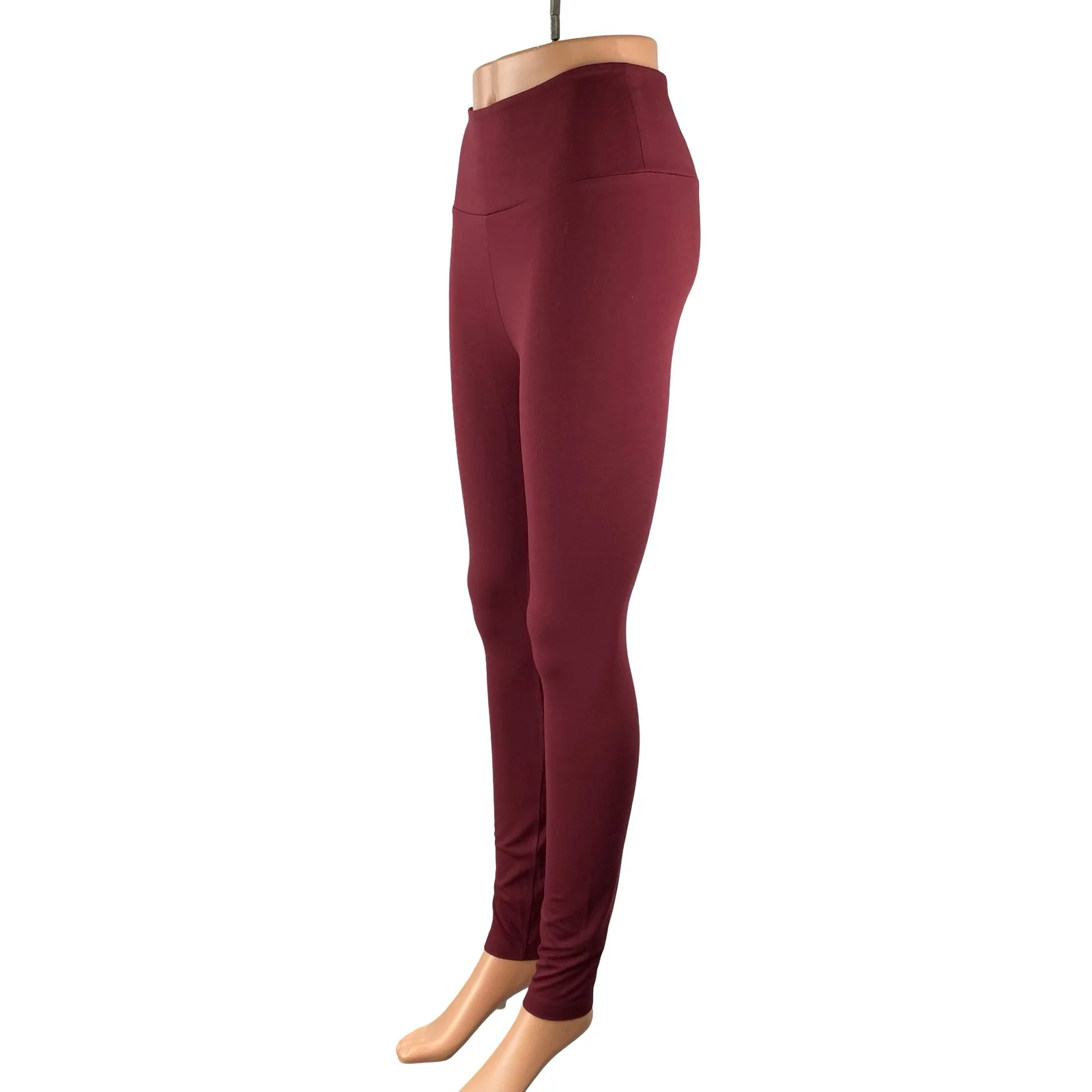 Lou & Grey Women's Red High Rise Yoga Running Workout Athletic Leggings Pants S - Image 2