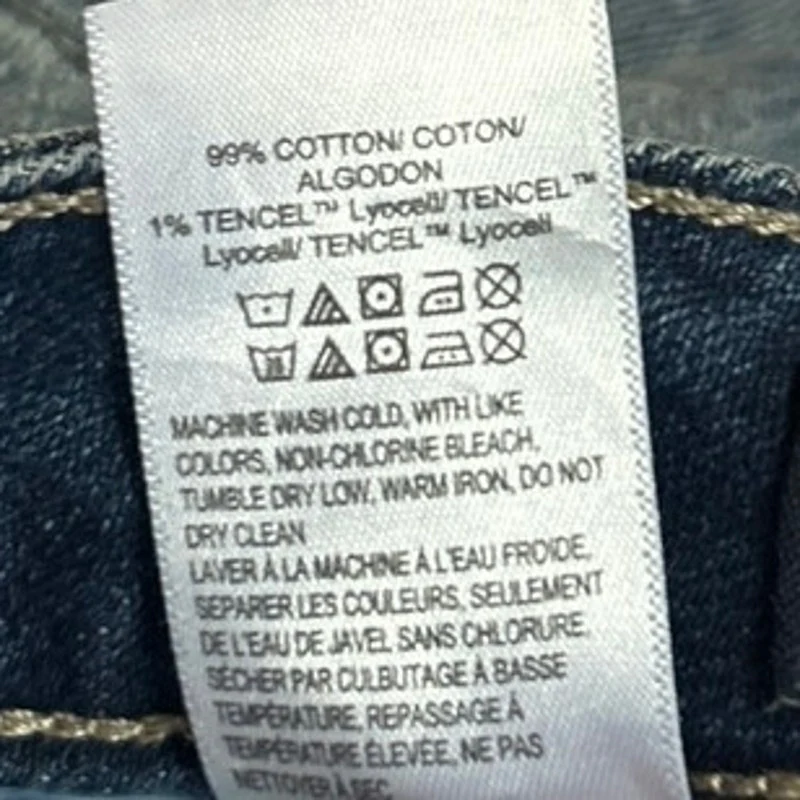Lucky Brand Lolita Women's Blue Low Rise Crop Skinny Leg Denim Jeans Pants Sz 6 - Image 7