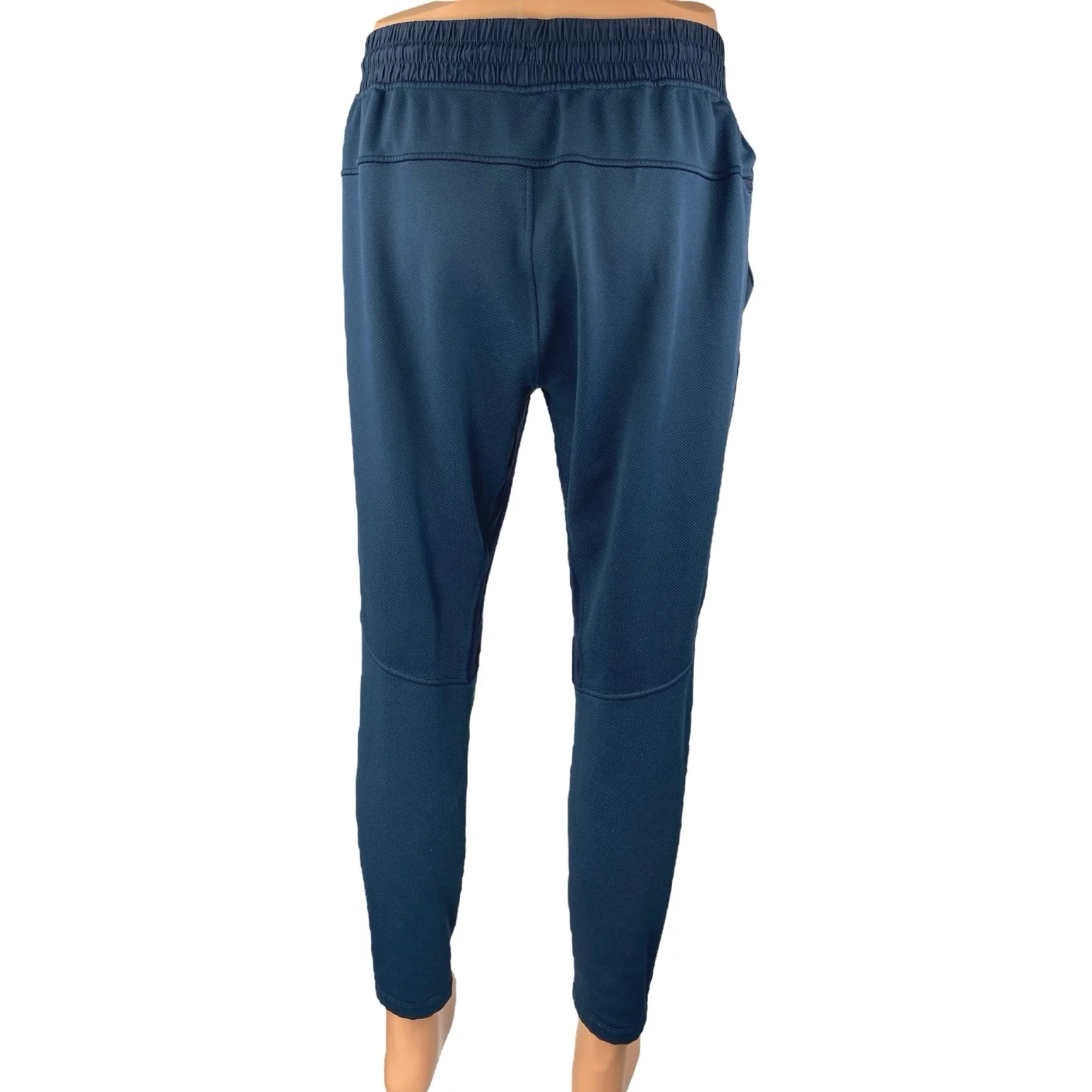 Lululemon ABC Tapered Mens Blue Elastic Waist Drawstring Trousers Jogger Pants L - Image 3