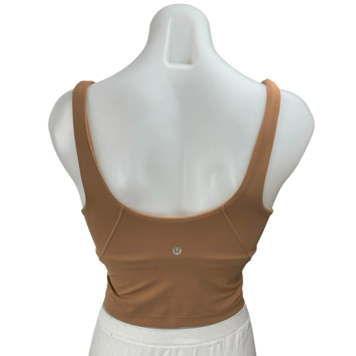 Lululemon Align Brown Sleeveless Activewear Athletic Sports Bra Crop Tank Top 2 - Image 2