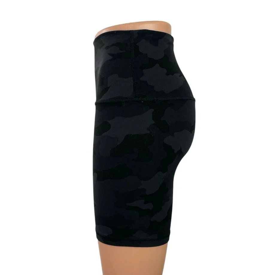 Lululemon Align Women's Camouflage Skinny Yoga Gym Athletic Activewear Shorts S - Image 2