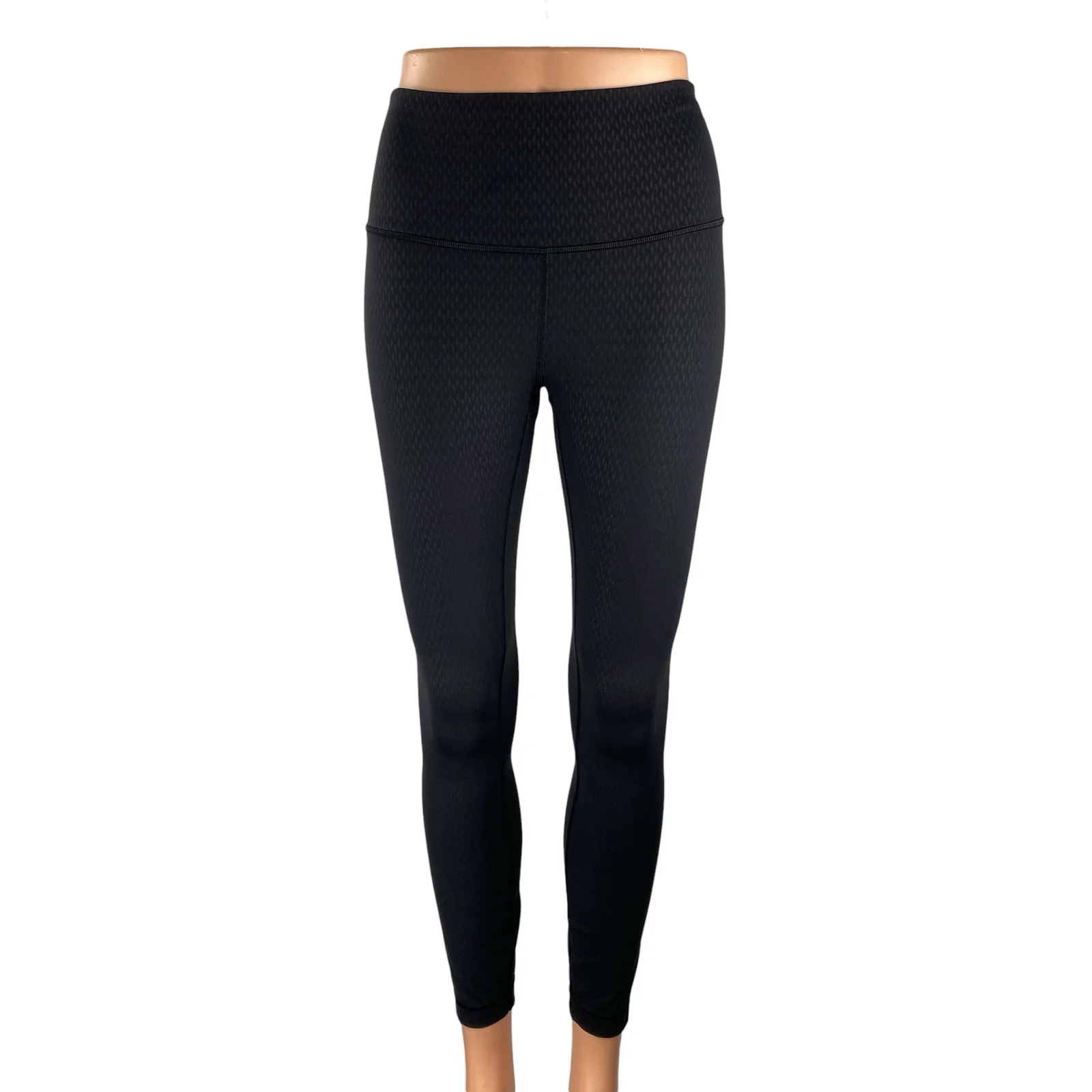 Lululemon Black High Rise Skinny Yoga Gym Athletic Activewear Leggings Pants 6