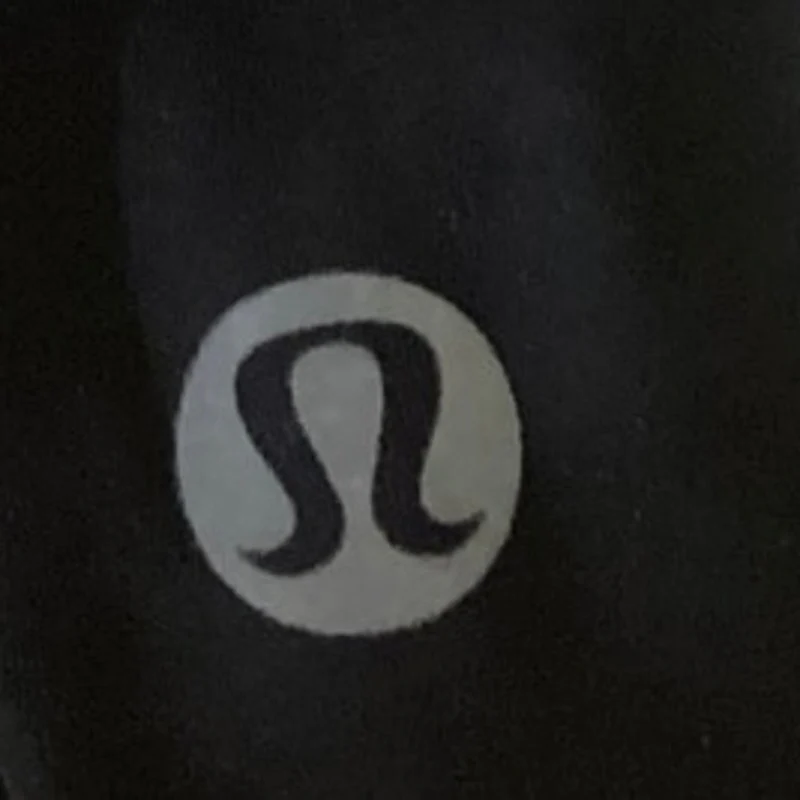 Lululemon Black Mid Rise Activewear Fitness Gym Ankle Cropped Leggings Size S - Image 4