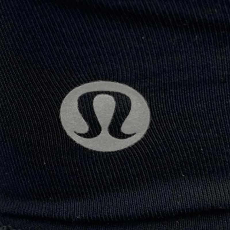 Lululemon Black Scoop Neck Criss Cross Strappy Yoga Athletic Sports Bra Size S - Image 3
