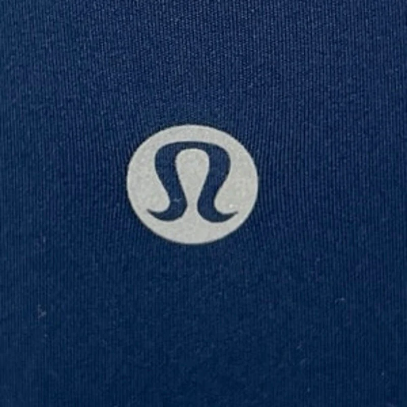 Lululemon Blue Skinny Leg Mid Rise Athletic Workout Yoga Gym Leggings Pants Sz 4 - Image 4
