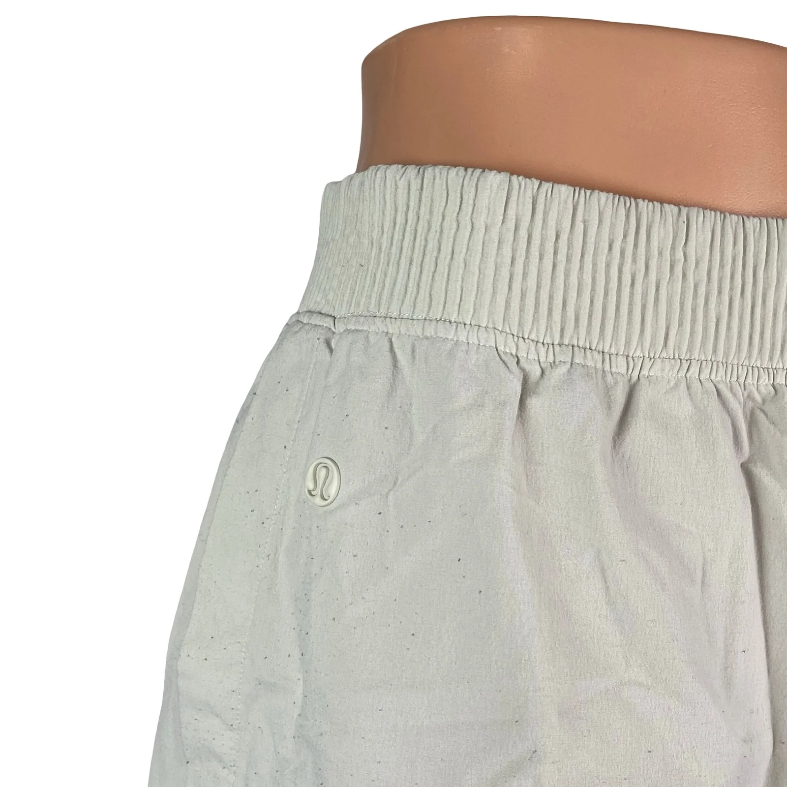 Lululemon Bowline Men's Gray High Rise Yoga Gym Athletic Activewear Shorts XL - Image 2