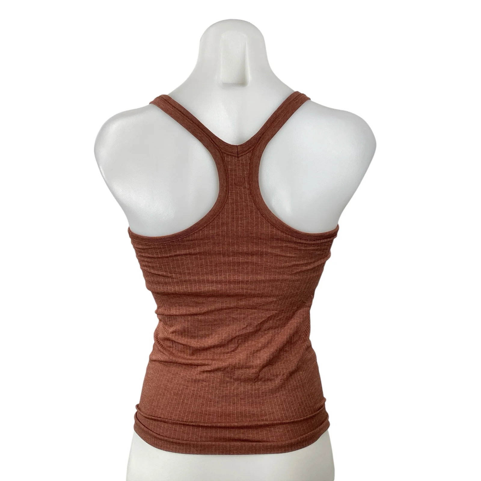 Lululemon Brown Sleeveless Scoop Neck Yoga Athletic Activewear Cami Tank Top 4 - Image 4