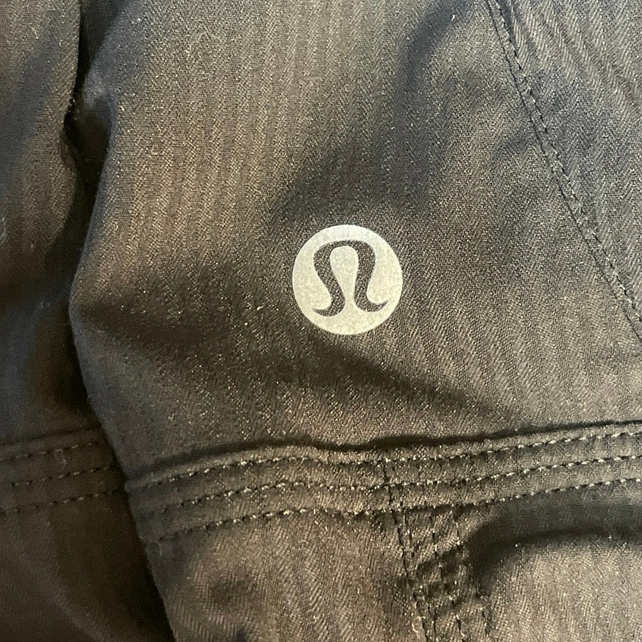 Lululemon Dance Studio Black Warm Up Track Athletic Activewear Trousers Pants M - Image 4