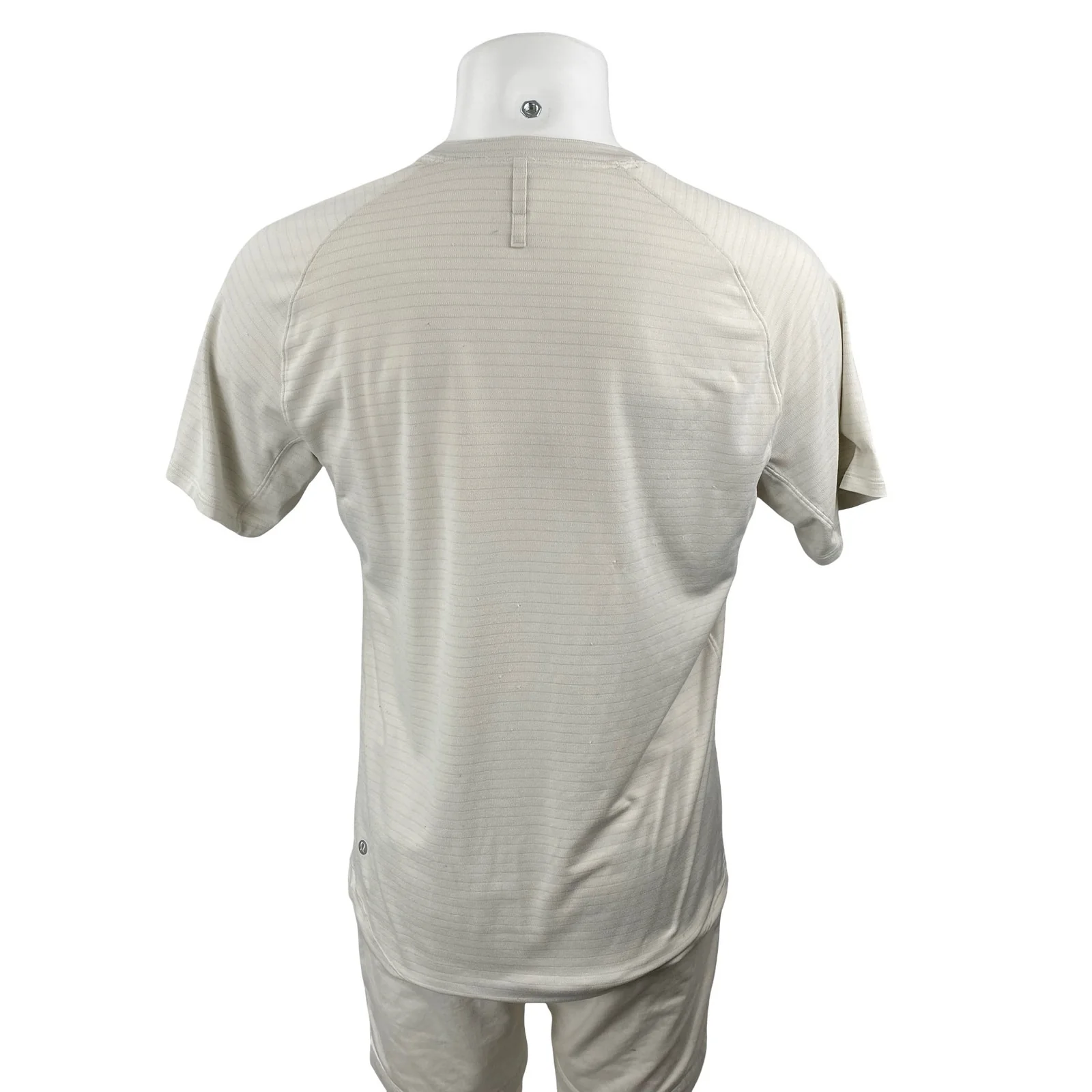 Lululemon Drysense Training Men's Stripe Gym Athletic Activewear Shirt Top 2XL - Image 4