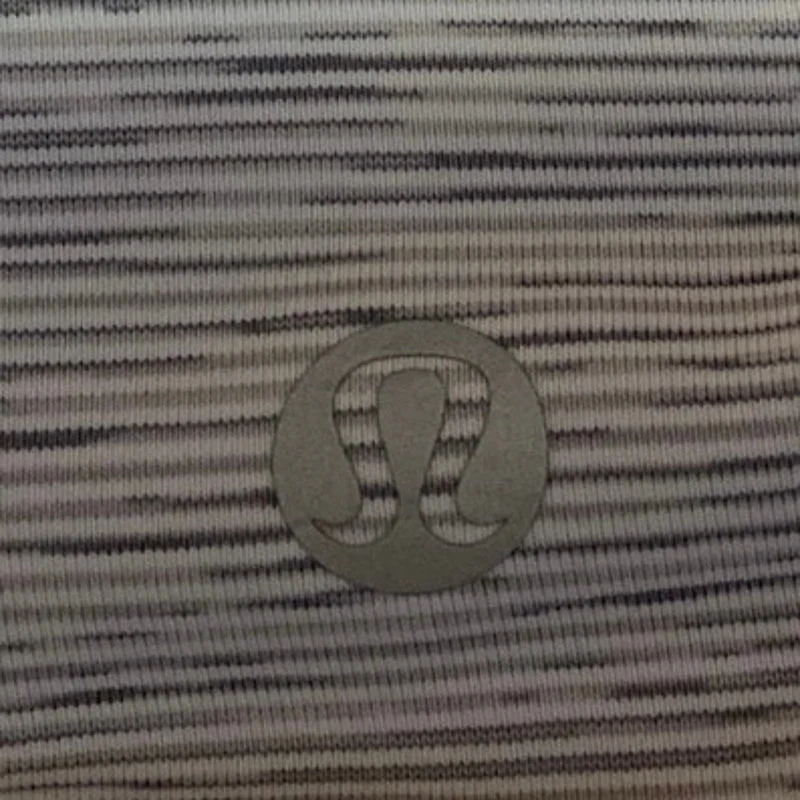 Lululemon Gray Strappy Cross Back Sleeveless Yoga Athletic Sports Bra Crop Top 2 - Image 3