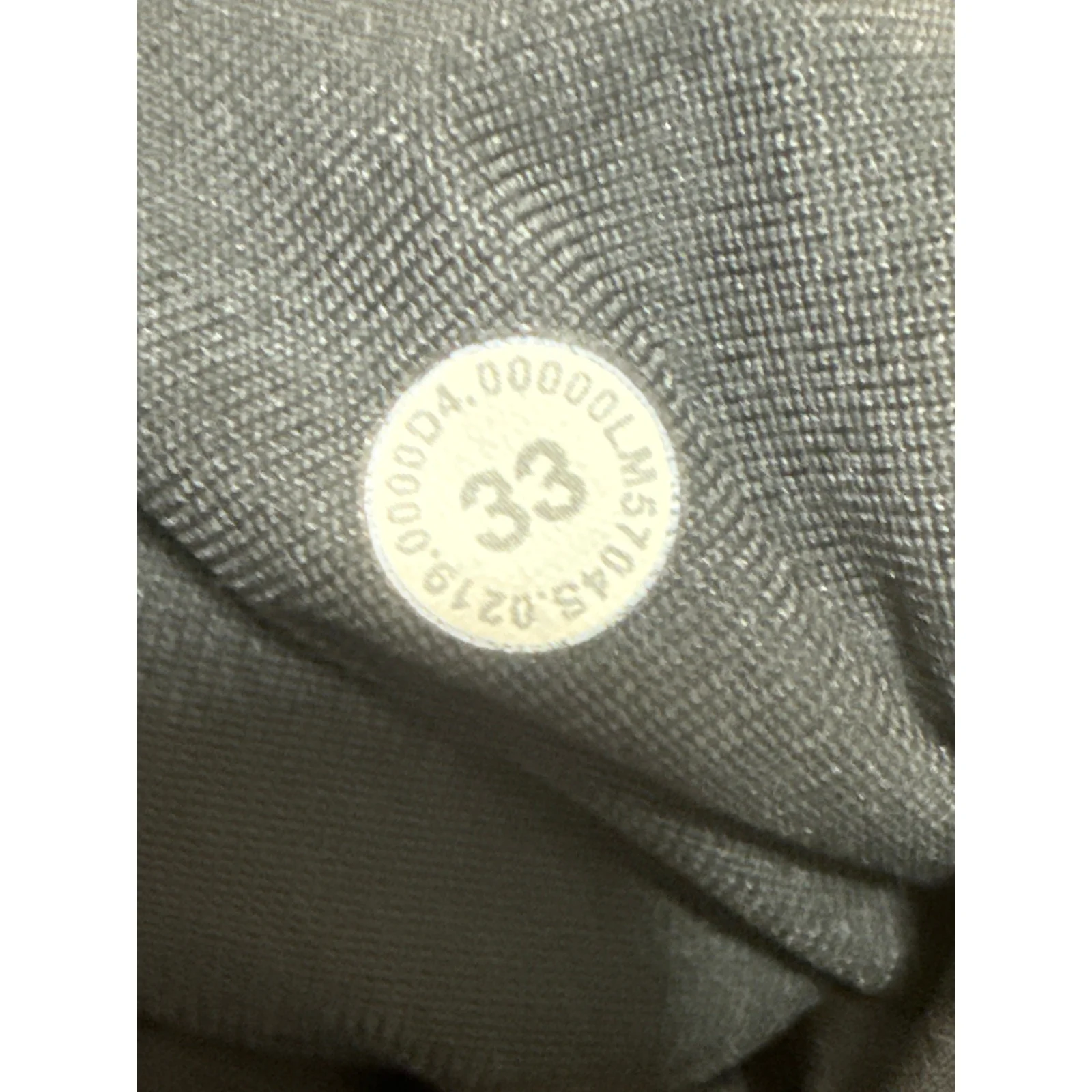 Lululemon Men's Black High Rise Straight Tapered Chino Trousers Dress Pants 33 - Image 5