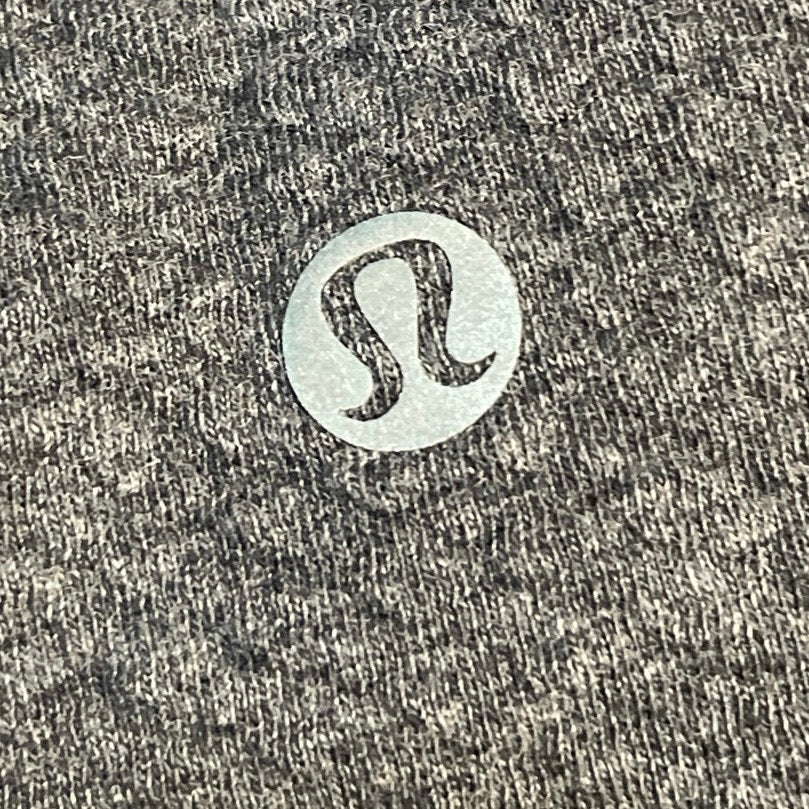 Lululemon Men's Gray Black Drawstring Fitness Athletic Jogger Sweat Pants Size M - Image 4