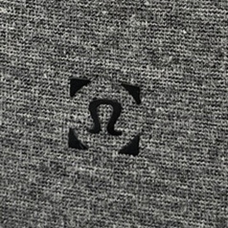 Lululemon Men's Gray Knit Short Sleeve Collared Button Polo Shirt Top Size M - Image 3
