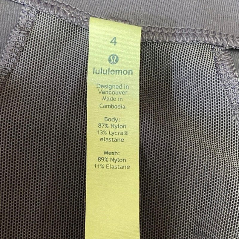 Lululemon Purple Full Zip Collared Fitted Pockets Workout Define Jacket Size 4 - Image 3