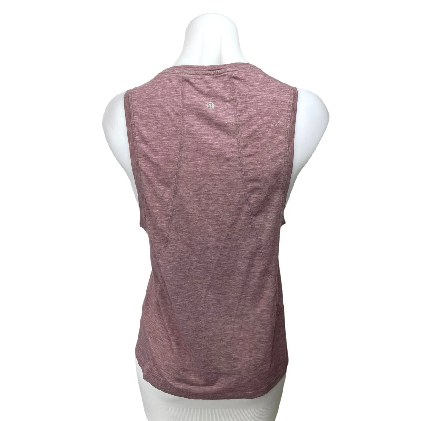 Lululemon Purple Knit Sleeveless Pullover Athletic Workout Gym Tank Top Size 4 - Image 2