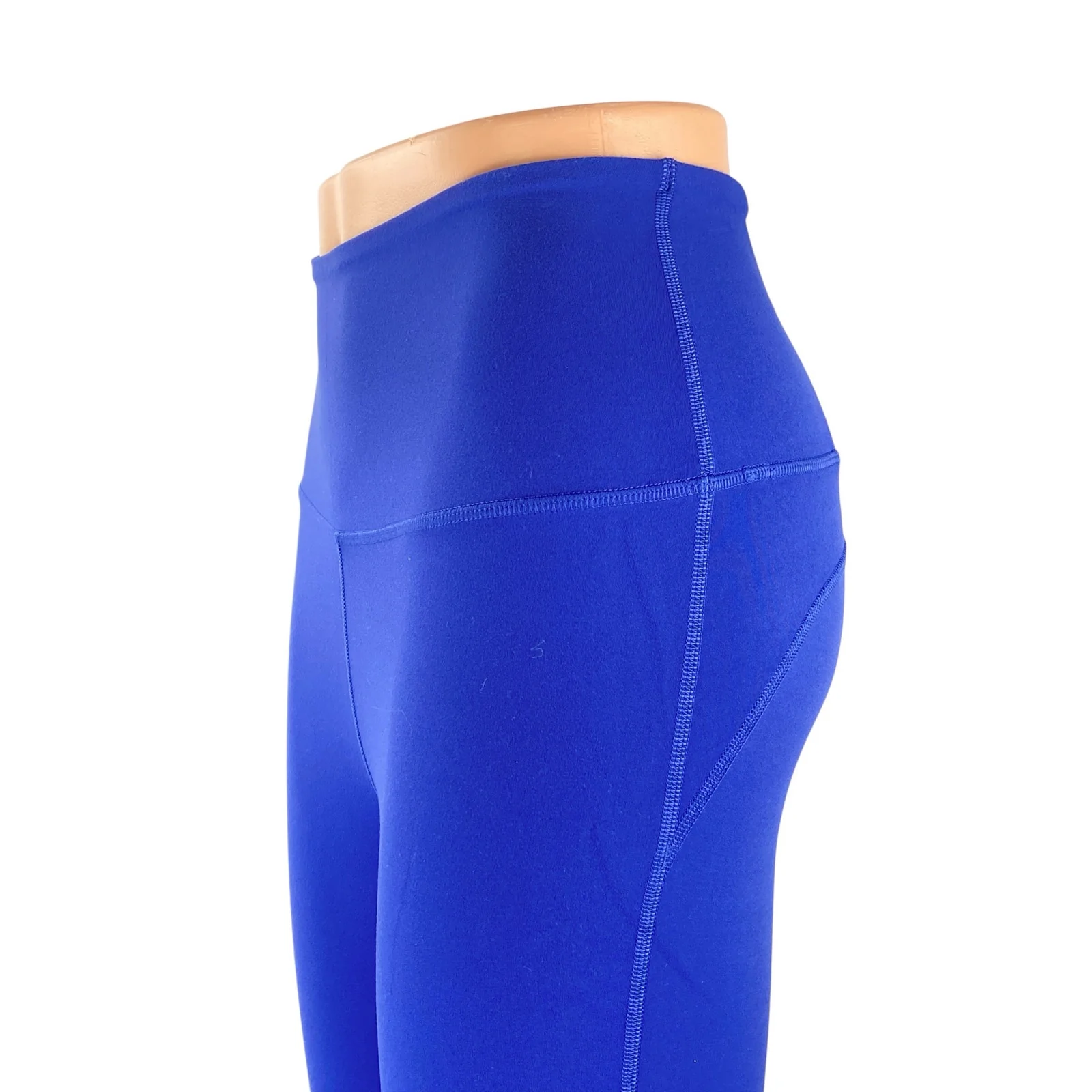 Lululemon Women's Blue High Rise Yoga Workout Gym Flared Leggings Pants Size 2 - Image 2