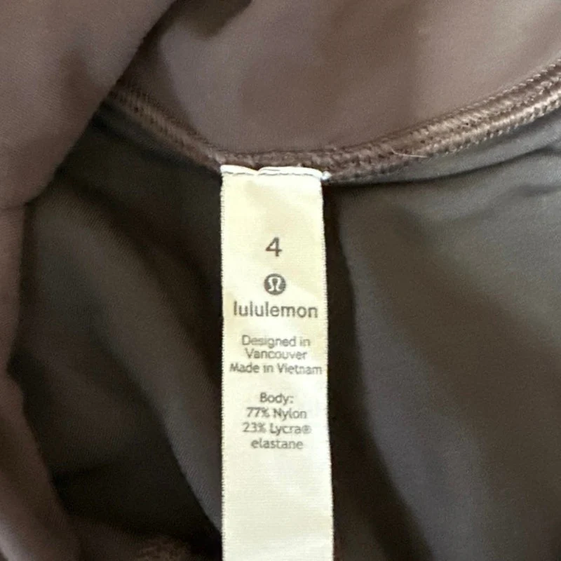 Lululemon Women's Purple Skinny High Waist Activewear Fitness Leggings Pants 4 - Image 4