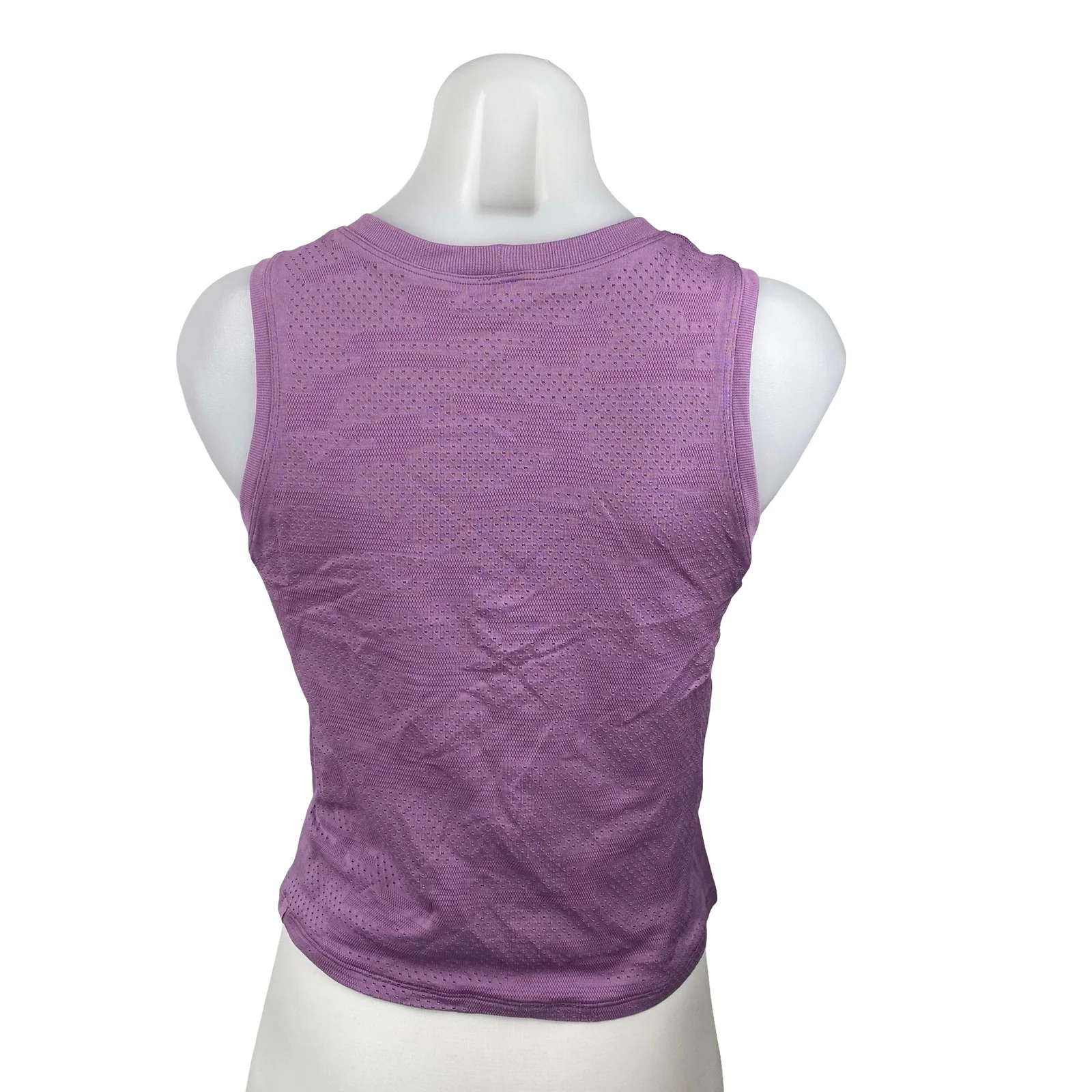 Lululemon Women's Purple Sleeveless Yoga Gym Athletic Activewear Crop Tank Top 4 - Image 4