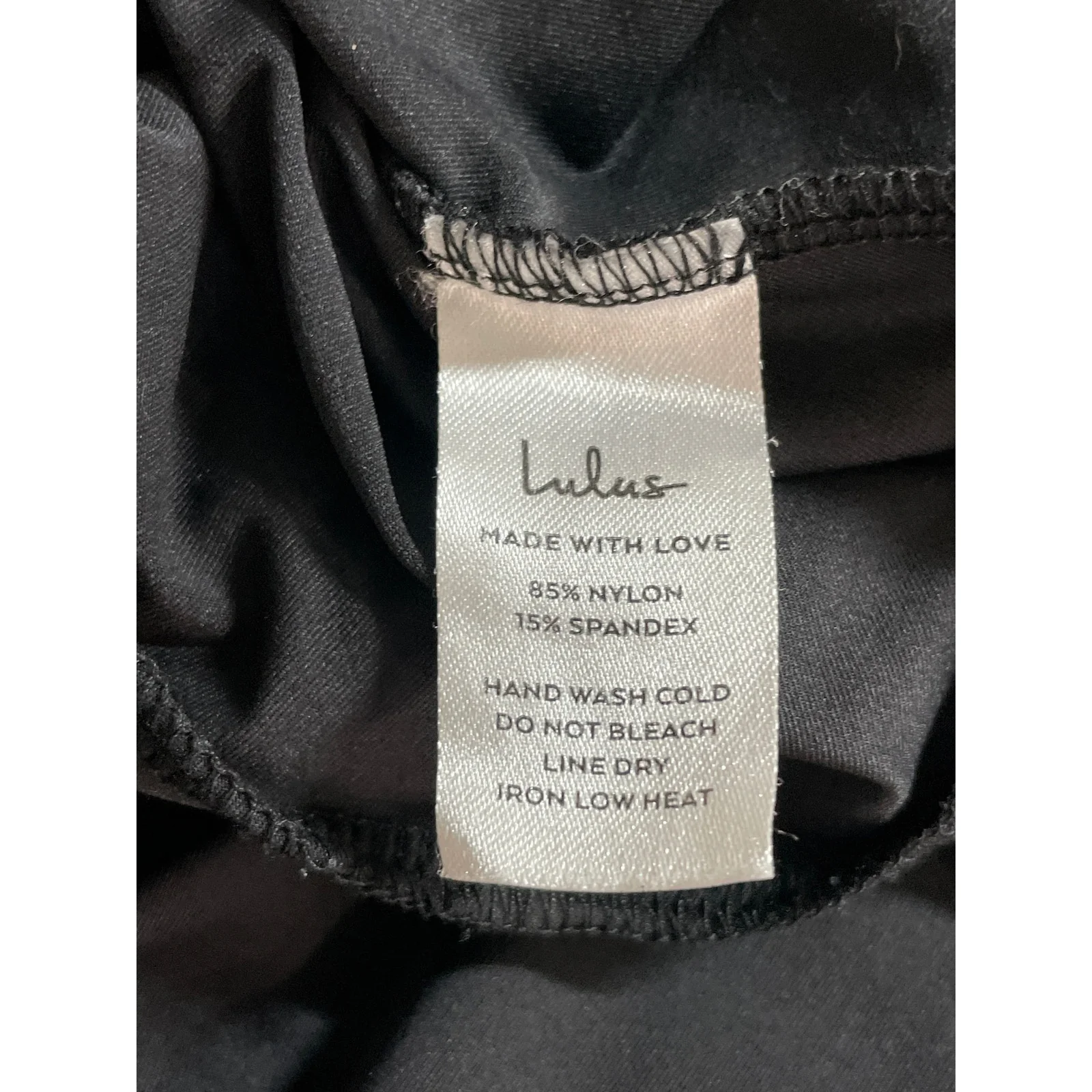 Lulus Women's Black Ruched Sweetheart Neck Long Puff Sleeve Bodysuit Top Size XL - Image 6