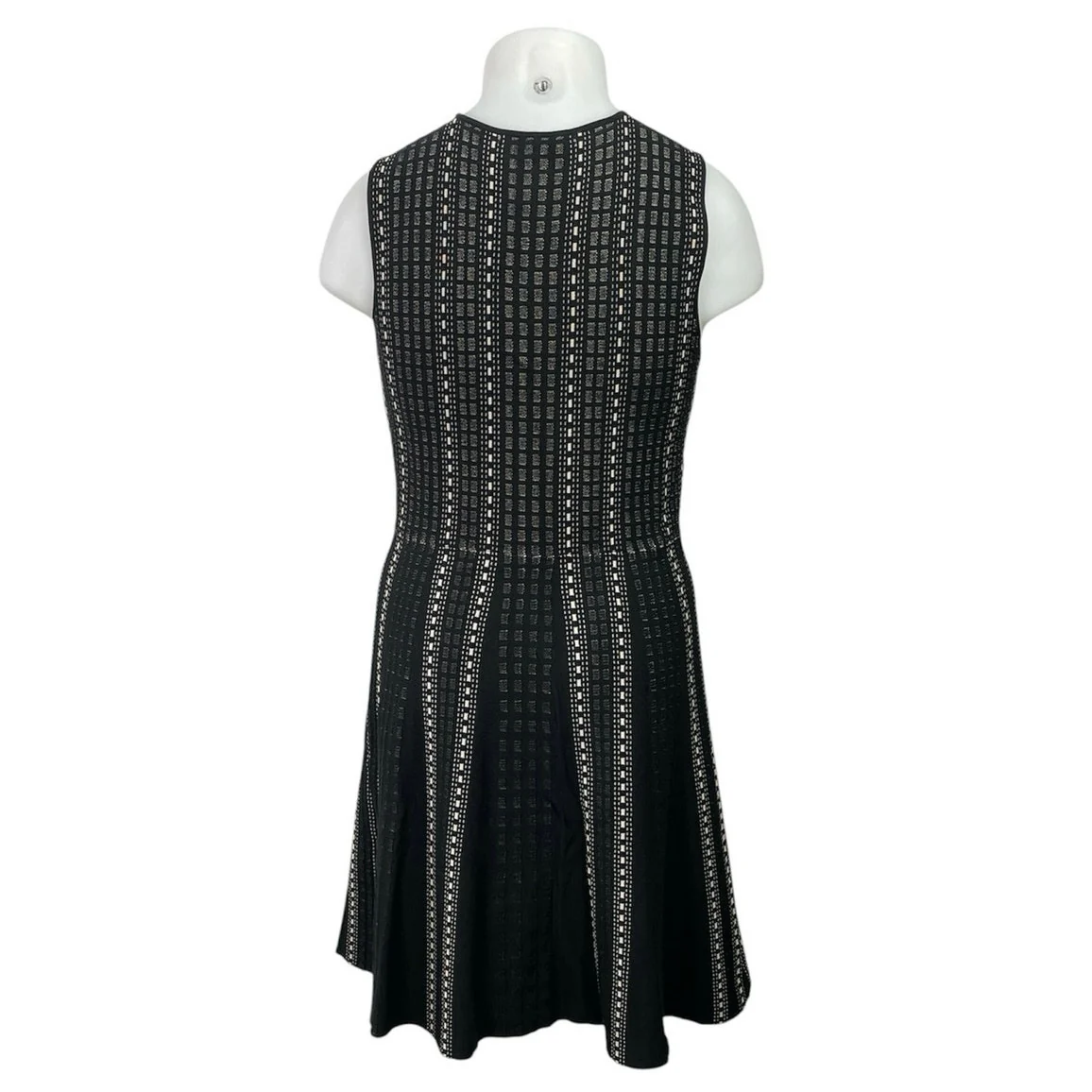 Luxe by Carmen Marc Valvo Sleeveless Mini Tank Skater Flare A-Line Dress Size XL - Image 3