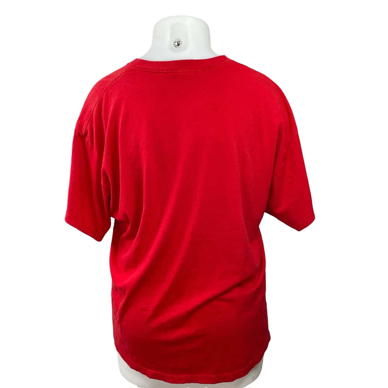 M&M's I'm Irresistible Womens Red Short Sleeve Graphic Tee T-shirt Top Size XL - Image 3