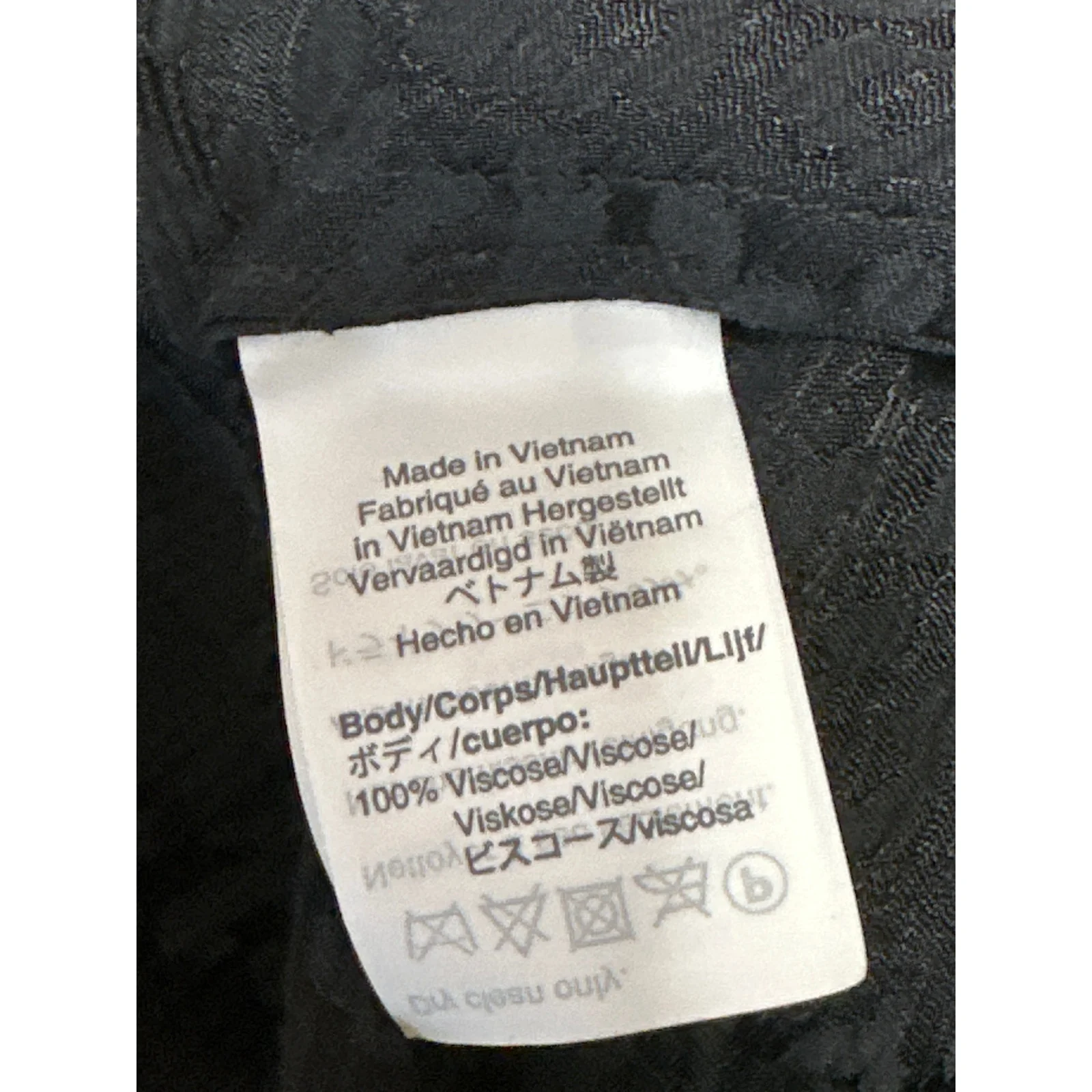 Madewell Black Leopard Jacquard Drawstring Flare Pencil Slip Midi Skirt Size 00 - Image 5