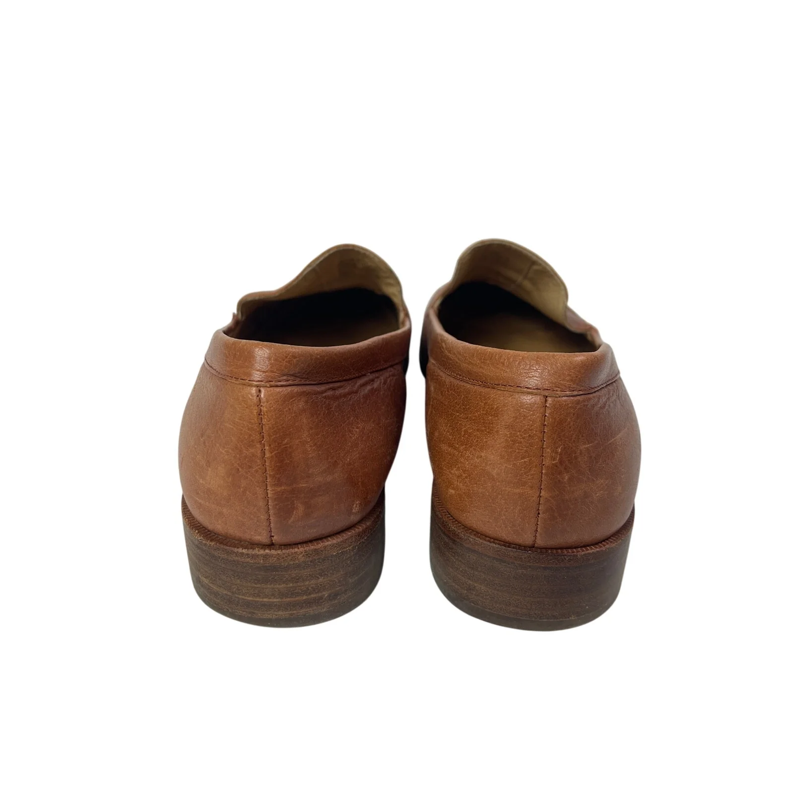 Madewell Frances Women's Brown Leather Slip On Pointed Toe Loafers Shoes Size 8 - Image 3