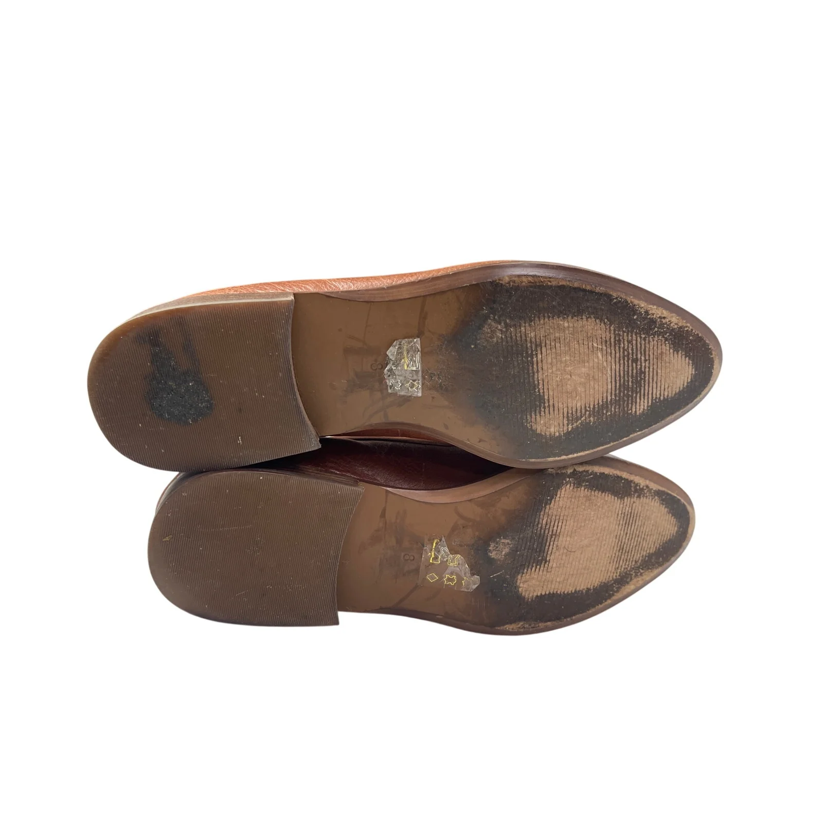 Madewell Frances Women's Brown Leather Slip On Pointed Toe Loafers Shoes Size 8 - Image 4