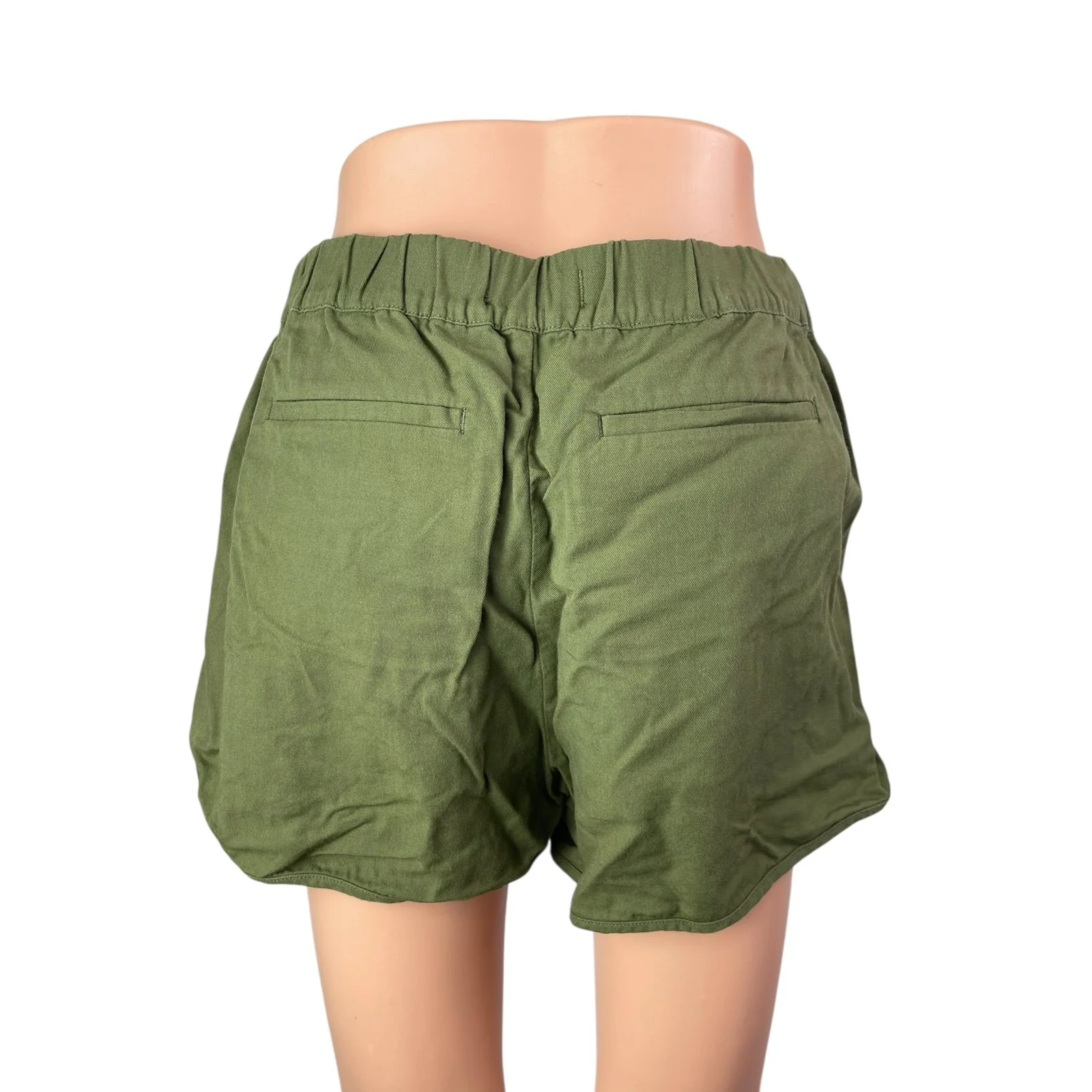 Madewell MWL Allways Elastic Waist High Rise Yoga Athletic Activewear Shorts S - Image 3