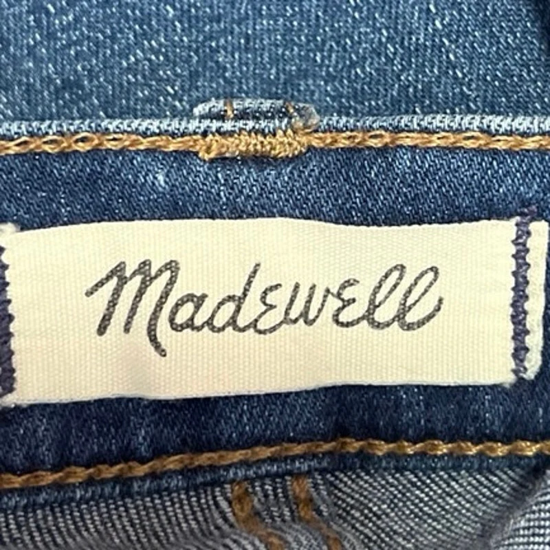 Madewell Roadtripper Blue Denim 10" High Rise Skinny Medium Wash Jeans Pants 26 - Image 4