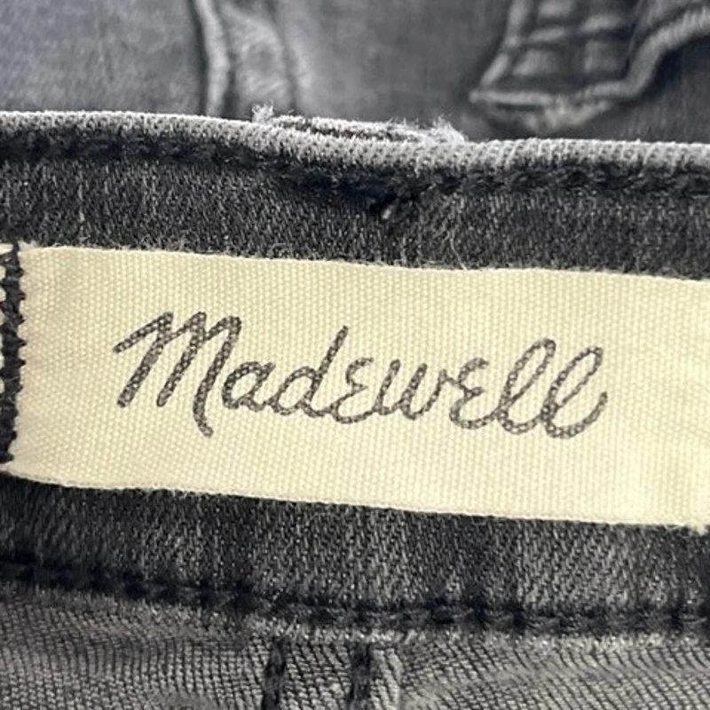 Madewell Women's Black Cropped Cali Demi Bootcut Flared Denim Jeans Size 27 - Image 4