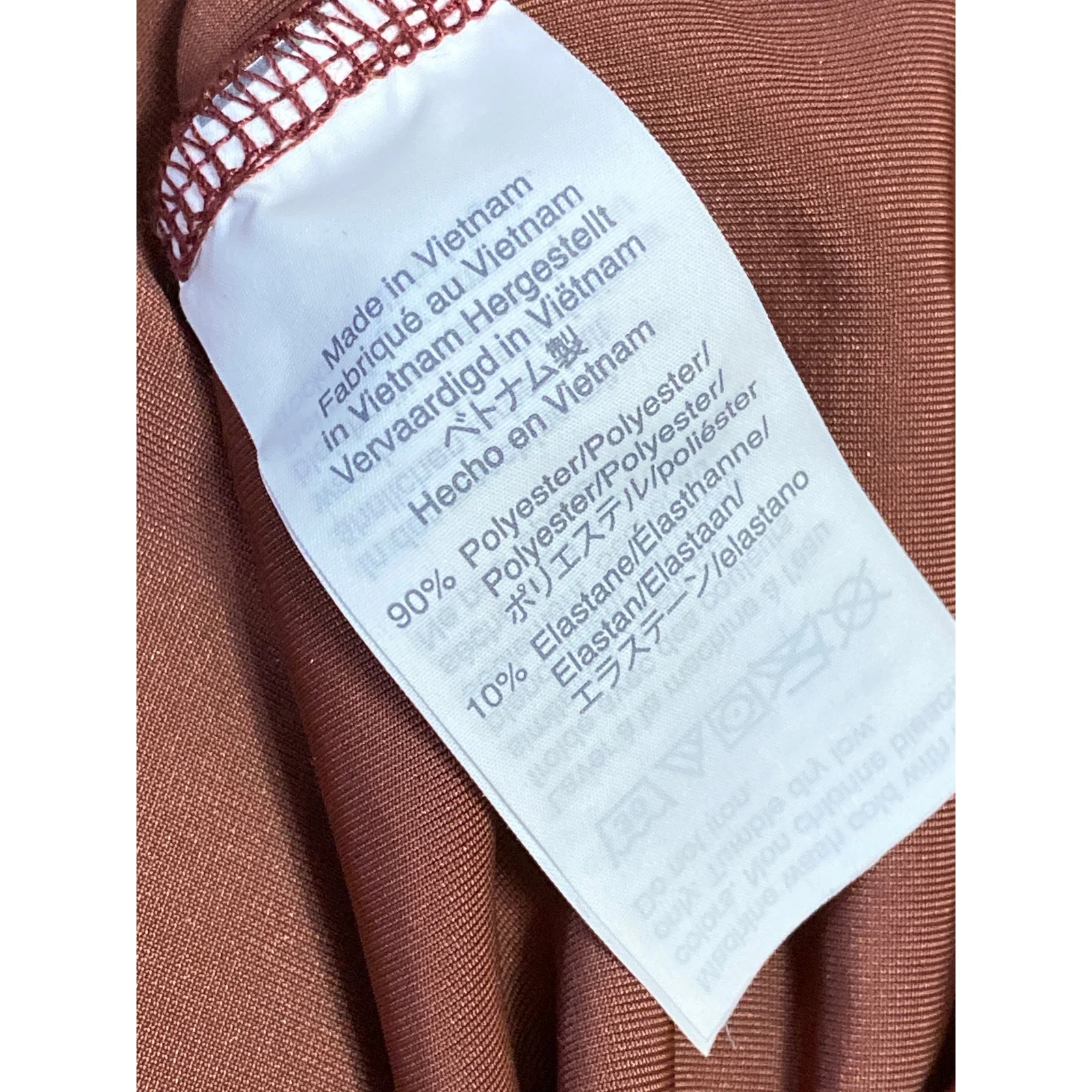 Madewell Women's Brown Velvet Velour Sleeveless V-neck Boxy Crop Tank Top Size S - Image 3