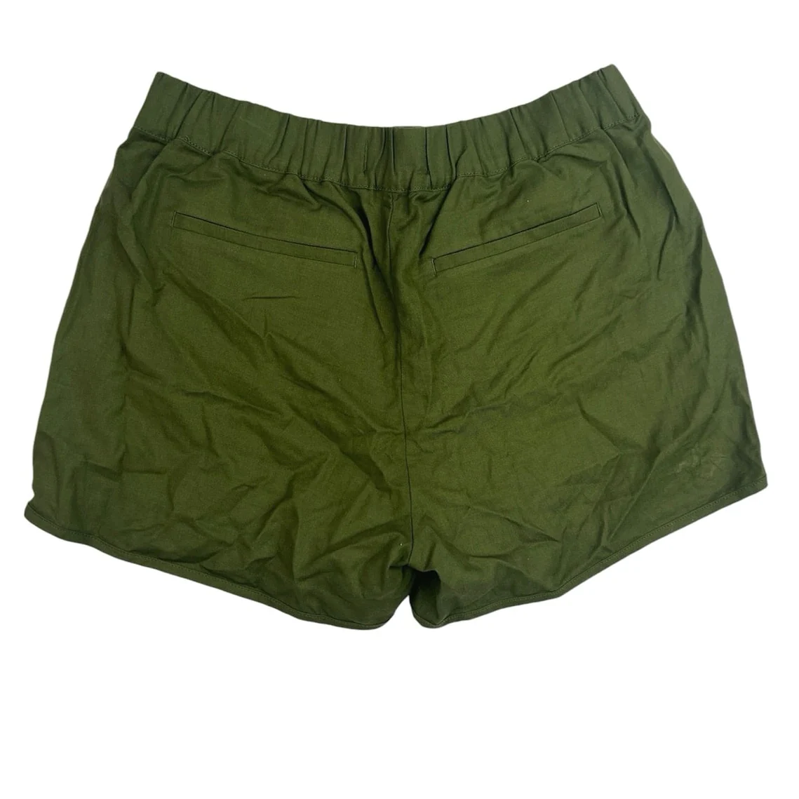 Madewell Womens Green High Rise Elastic Waist Pull On Casual Mini Shorts Size XS - Image 2